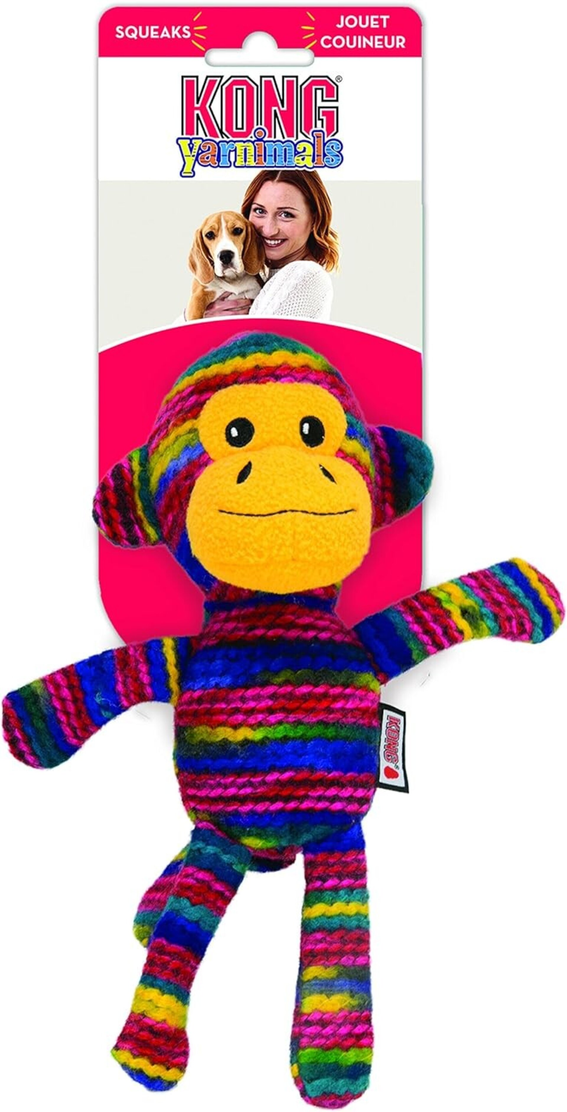 Peluche Kong Yarnimals Monkey - 2