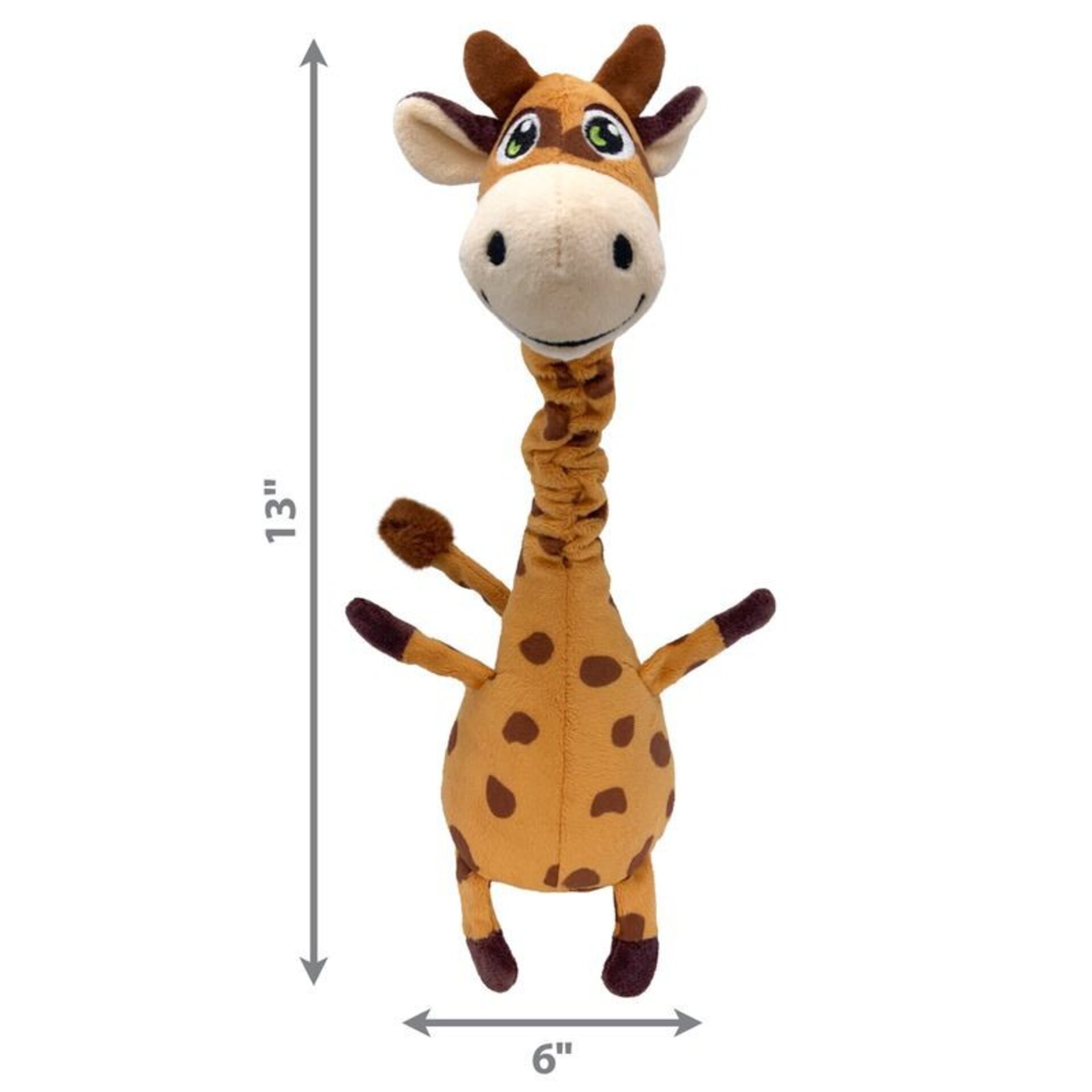 Peluche Kong Shakers Bobz Giraffe - 4