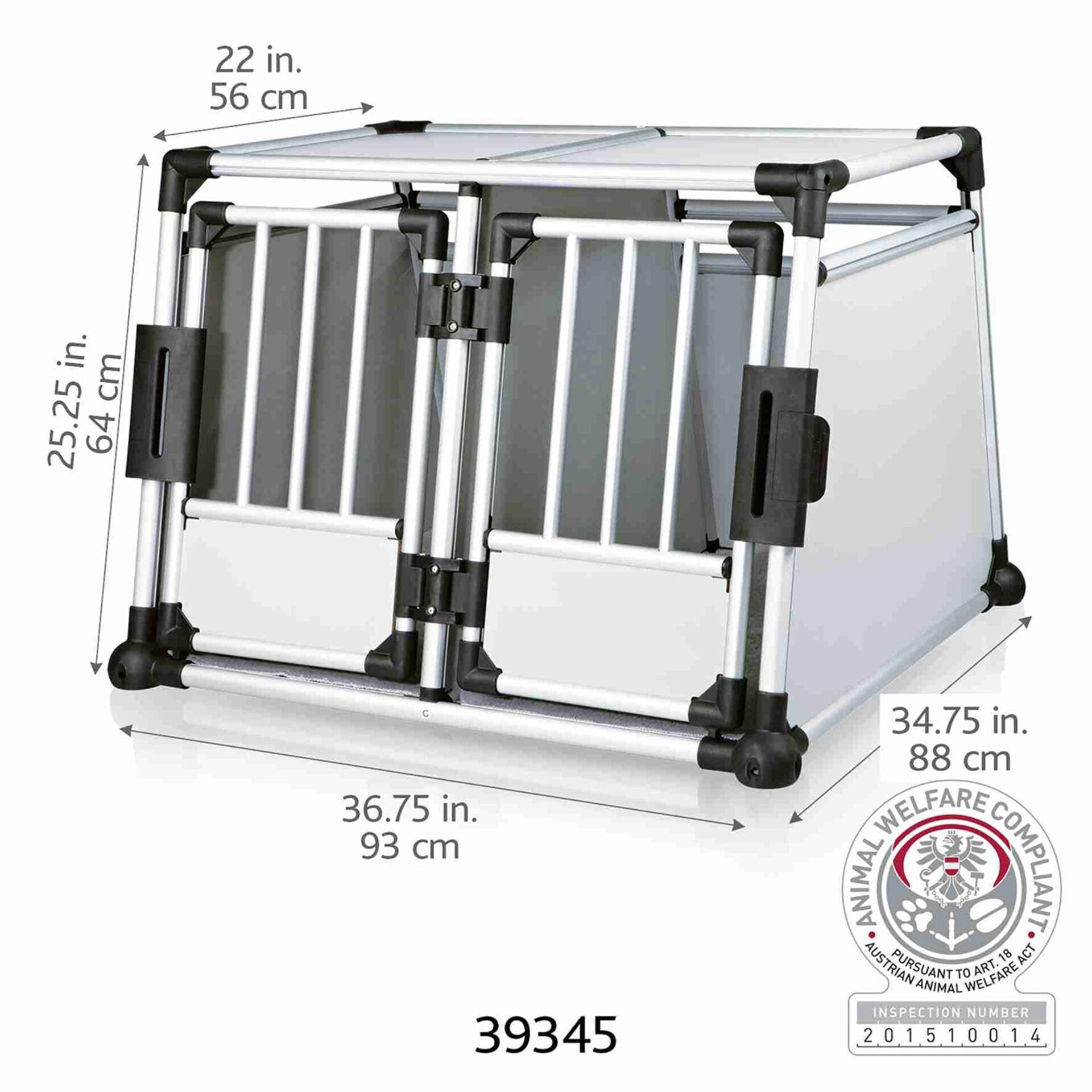Transportín Con Estructura De Aluminio Doble - 3