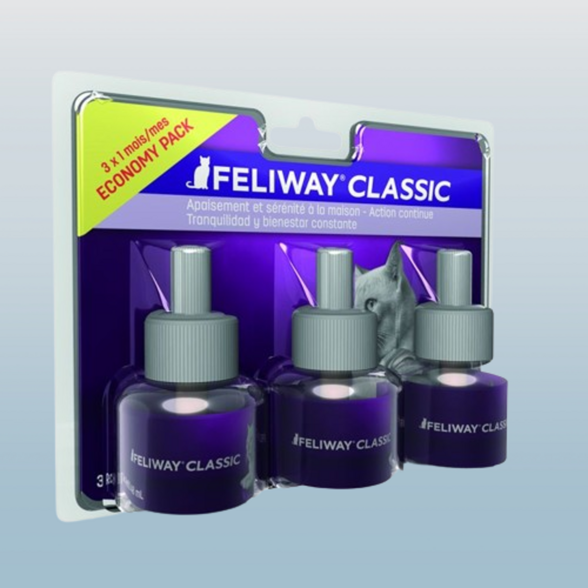 Feliway Classic Pack De 3 Unidades X 48ml C/U - 4