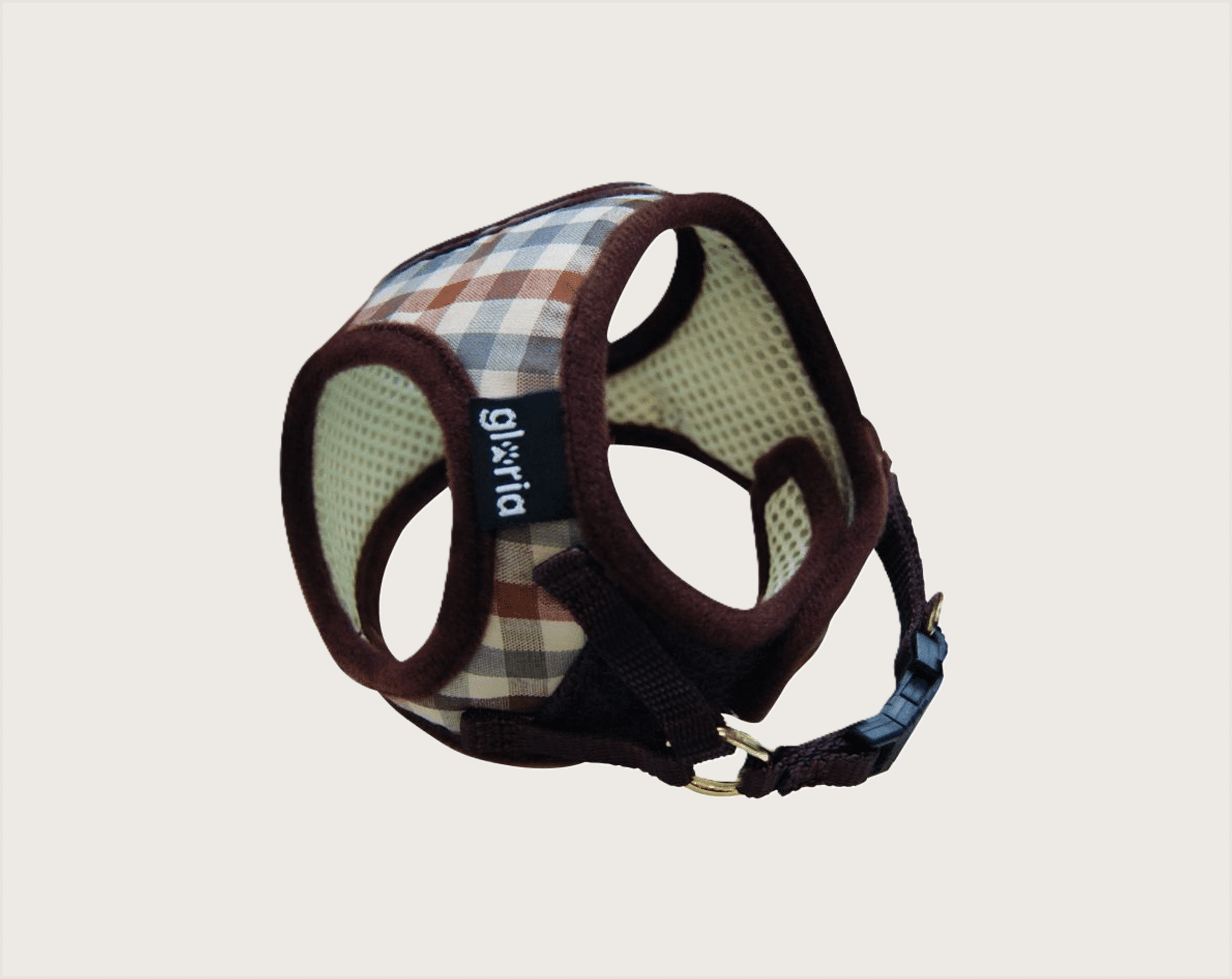 Gloria Petral Checked Marrón - 1