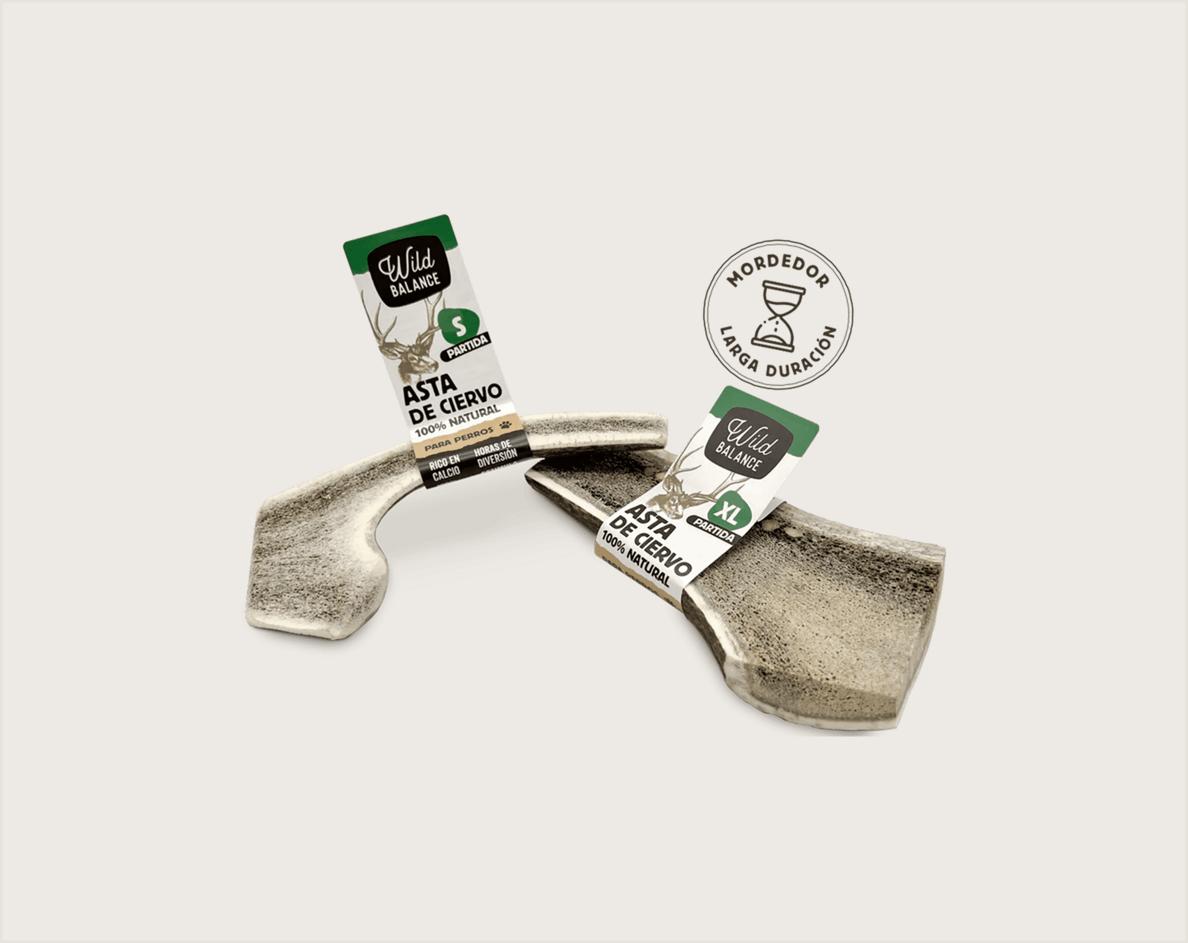 Wild Balance Mordedor Asta de Ciervo Partida - 1