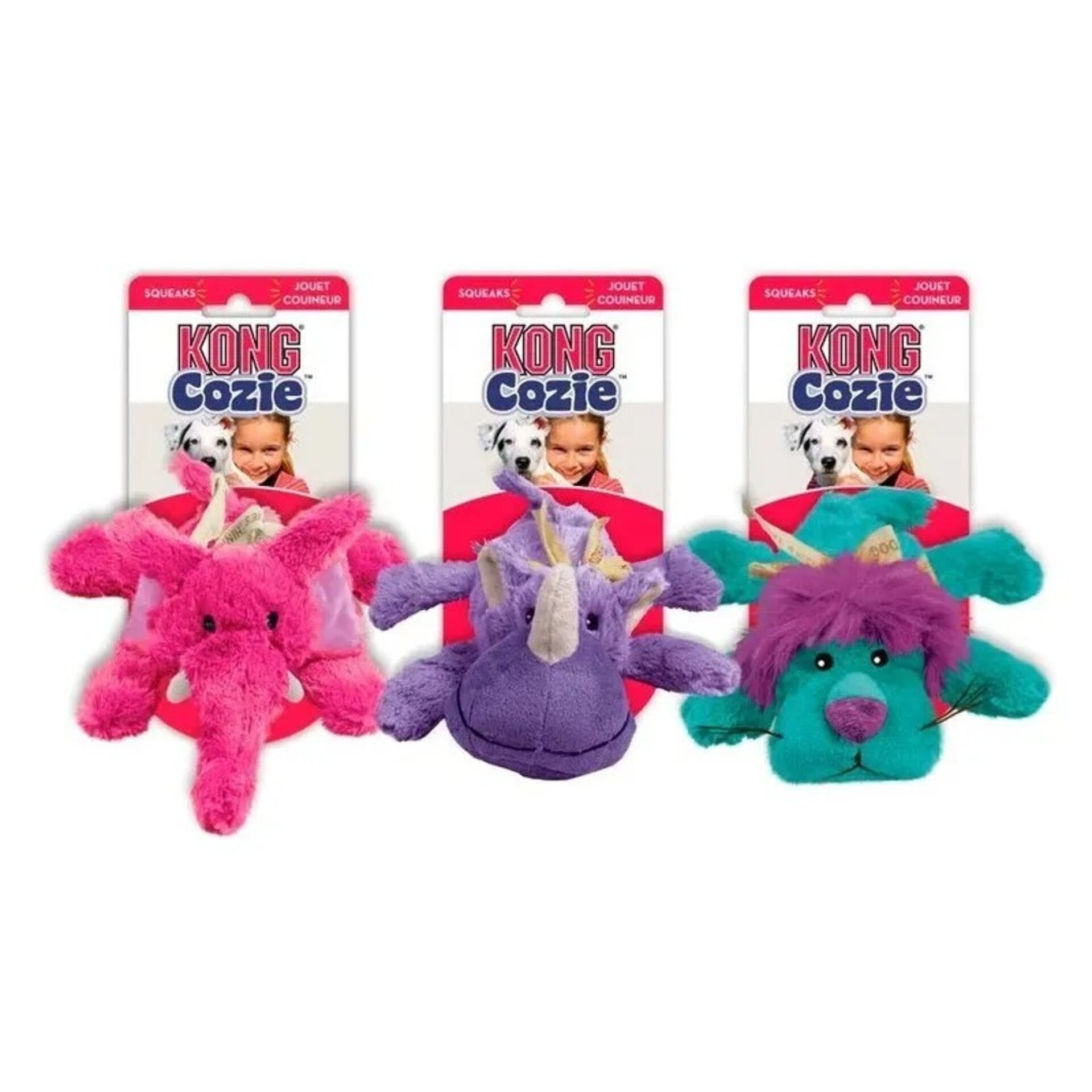 Peluche Kong Cozie brights - 3