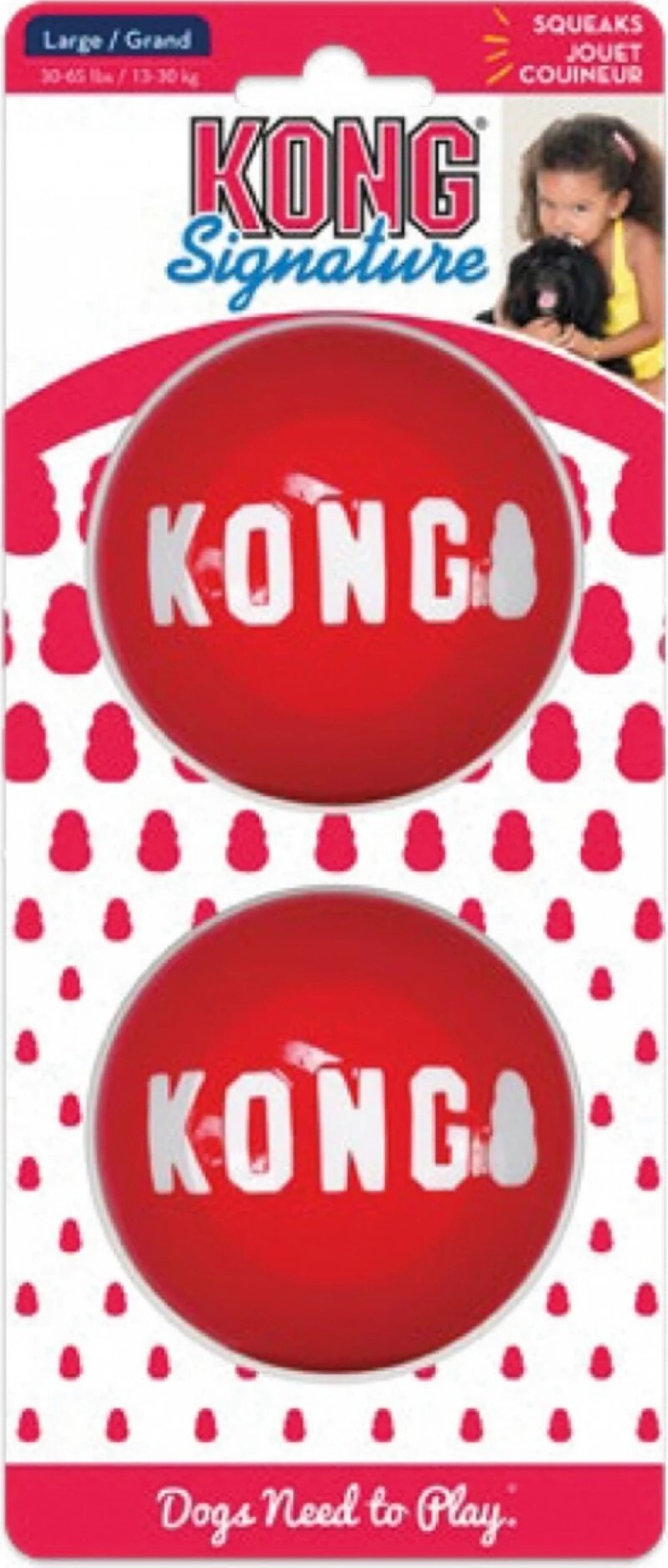 Kong Signature Balls para Perros - 5