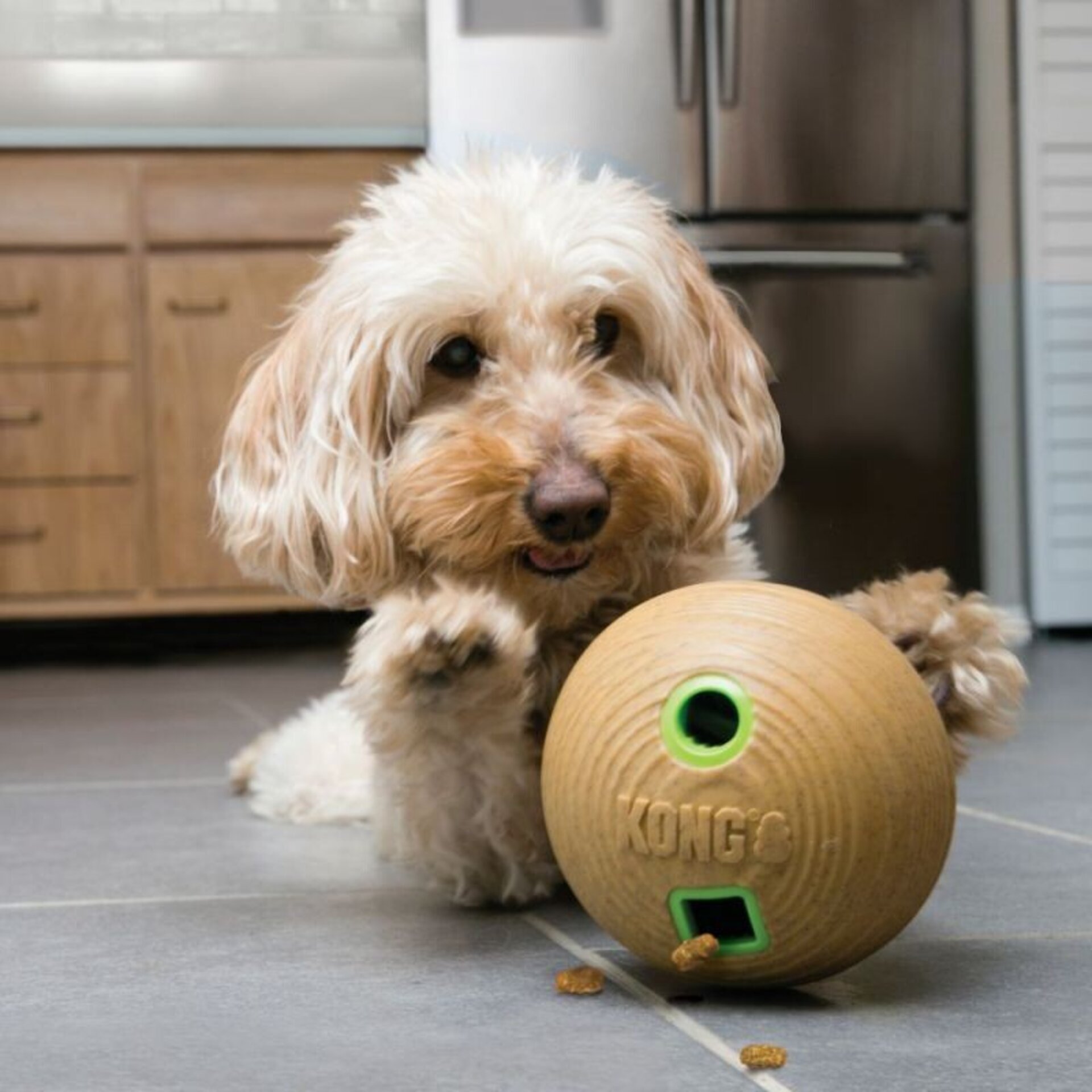 Pelota Kong Bamboo Feeder - 4