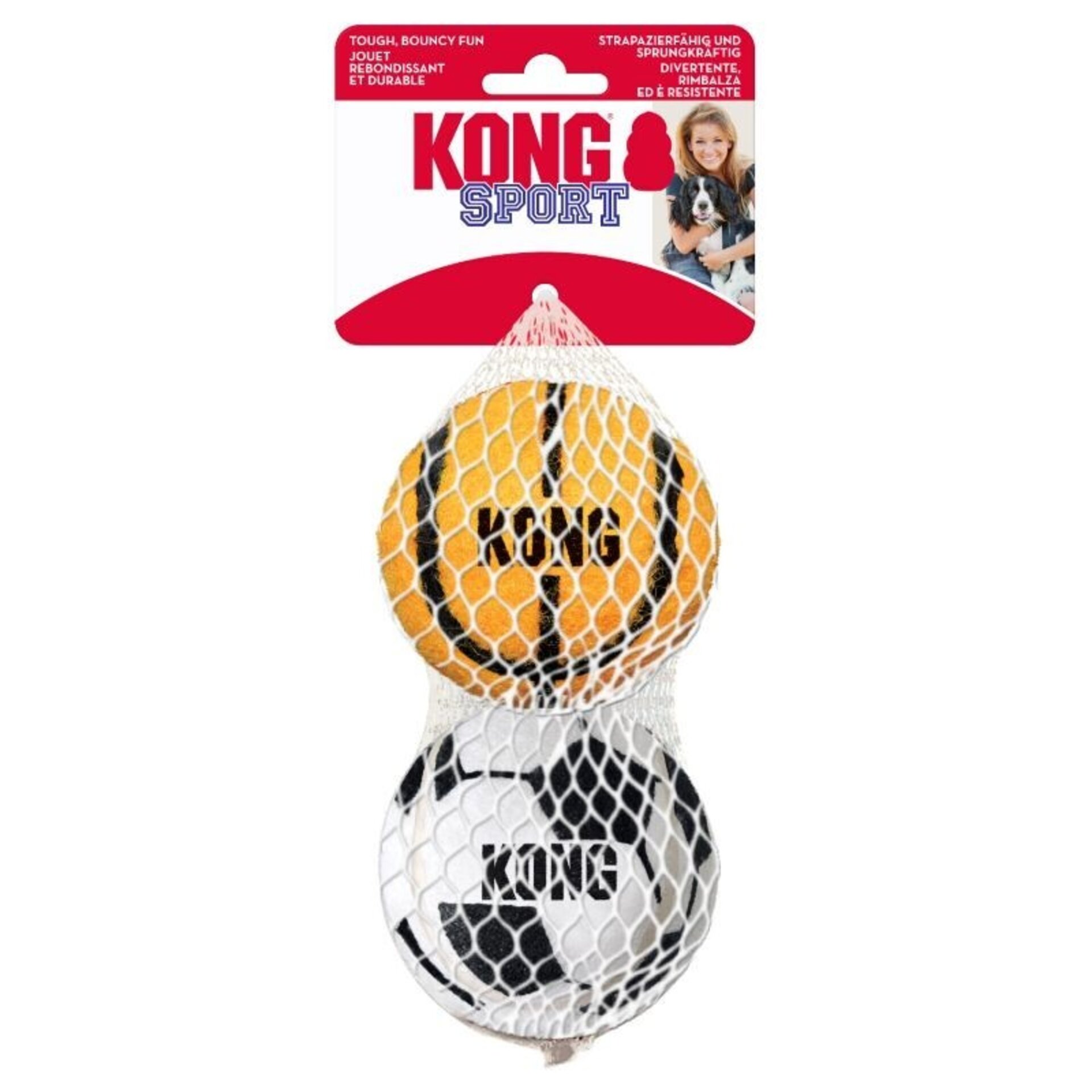 Kong Ultra SqueakAir Sport Balls para Perros - 5