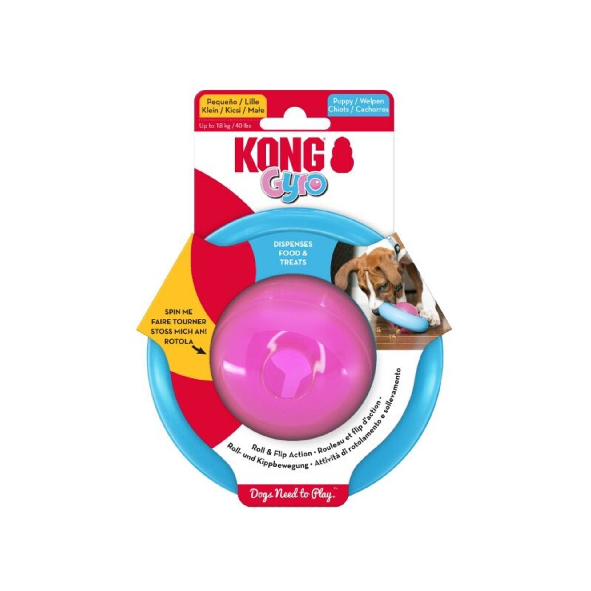 Kong Gyro Assorted Puppy - 2