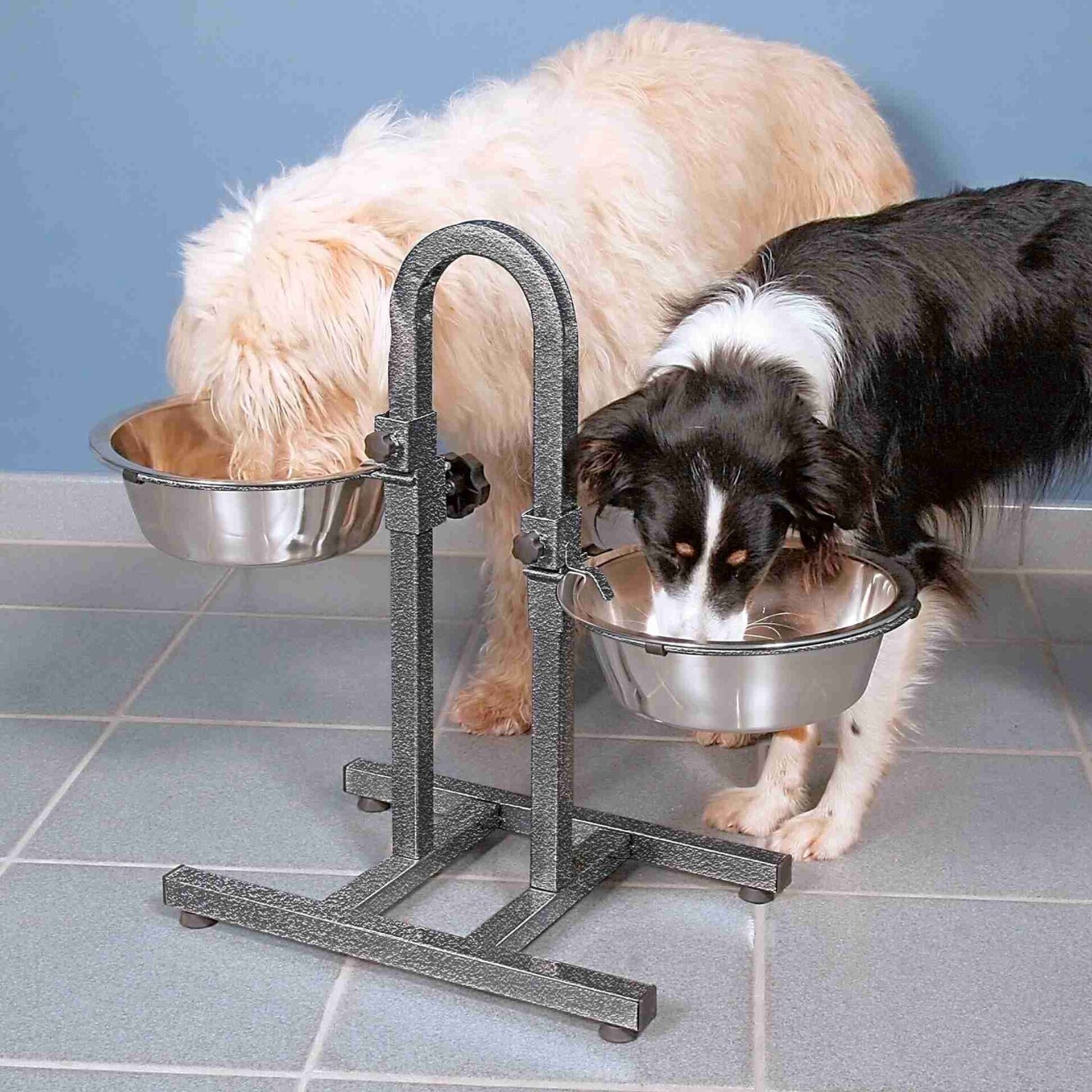 Comederos Con Doble Soporte - 3