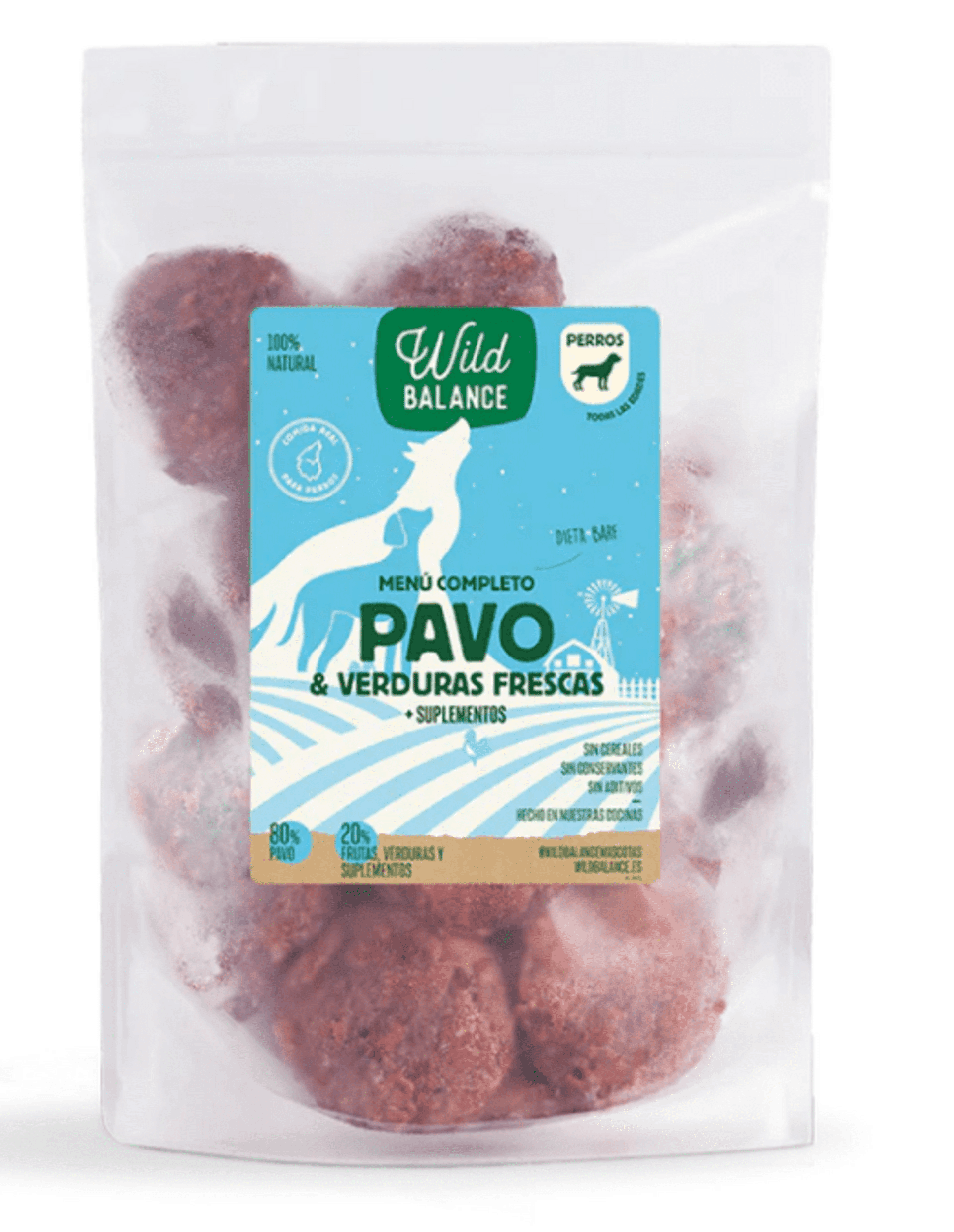 Menú BARF De Pavo Con Verduras Frescas - 2