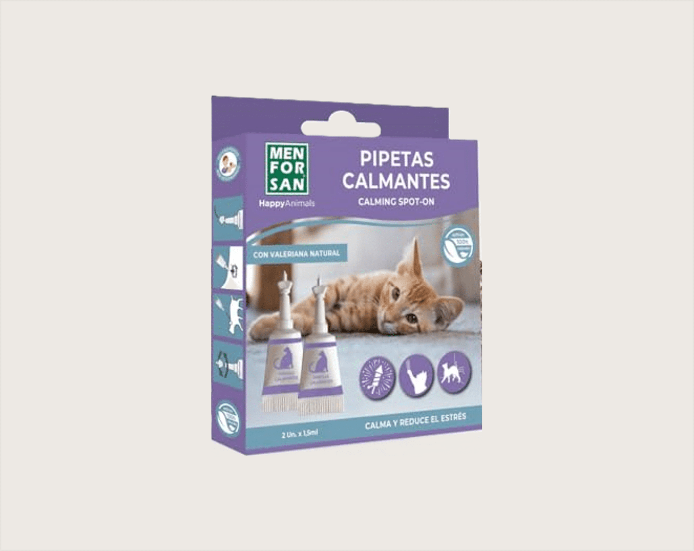Men For San Pipeta Calmante para Gatos - 1