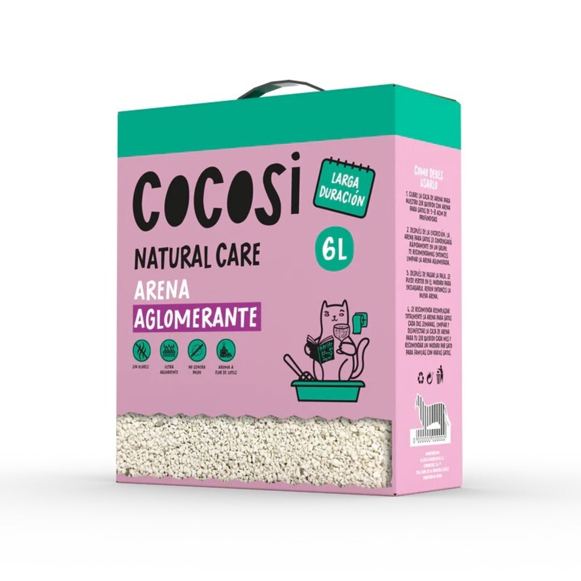 Cocosi Arena Aglomerante Bentonita Gatos - 2
