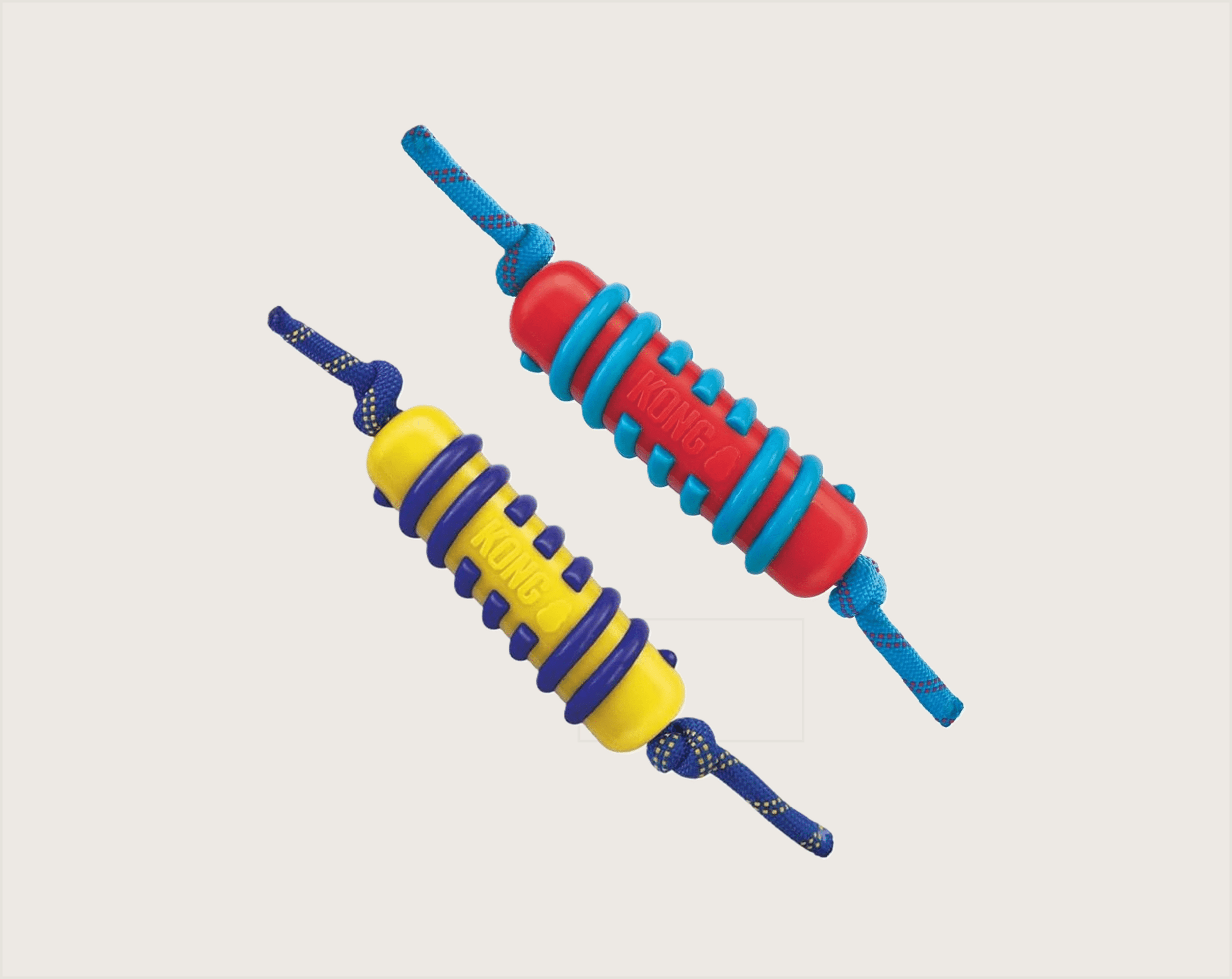 Kong Jaxx Brights Stick with Rope Assorted para Perros - 1