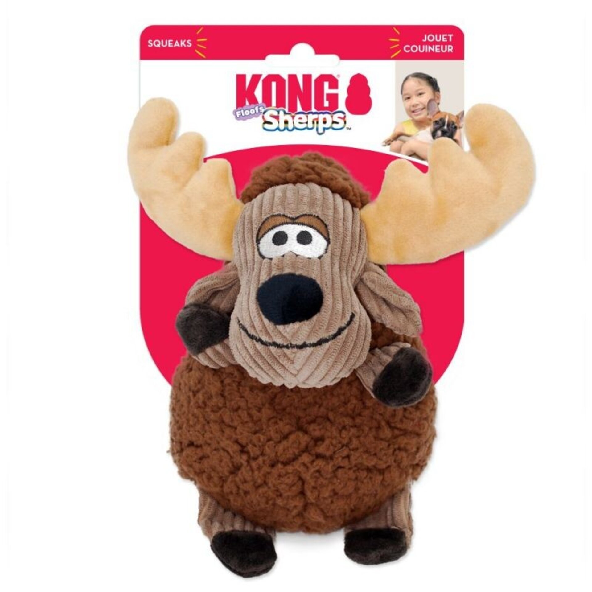 Peluche Kong Sherps Floofs Alce - 2
