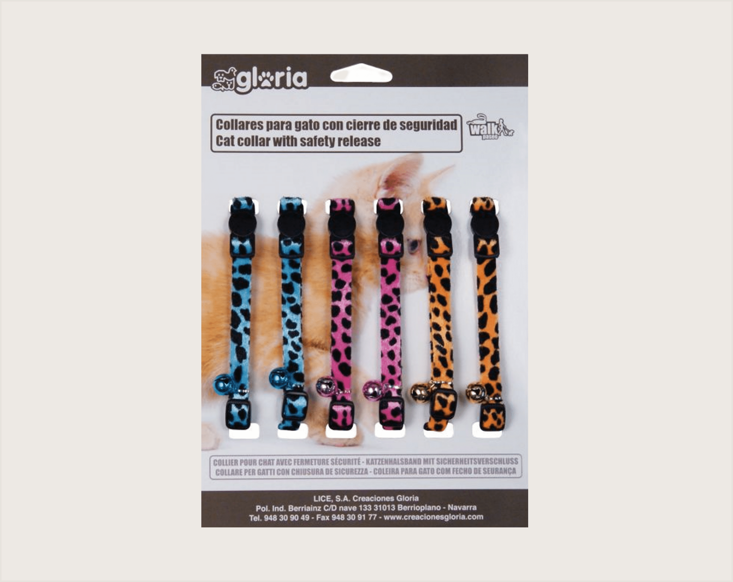 Gloria Collares para Gato Leopardo - 1