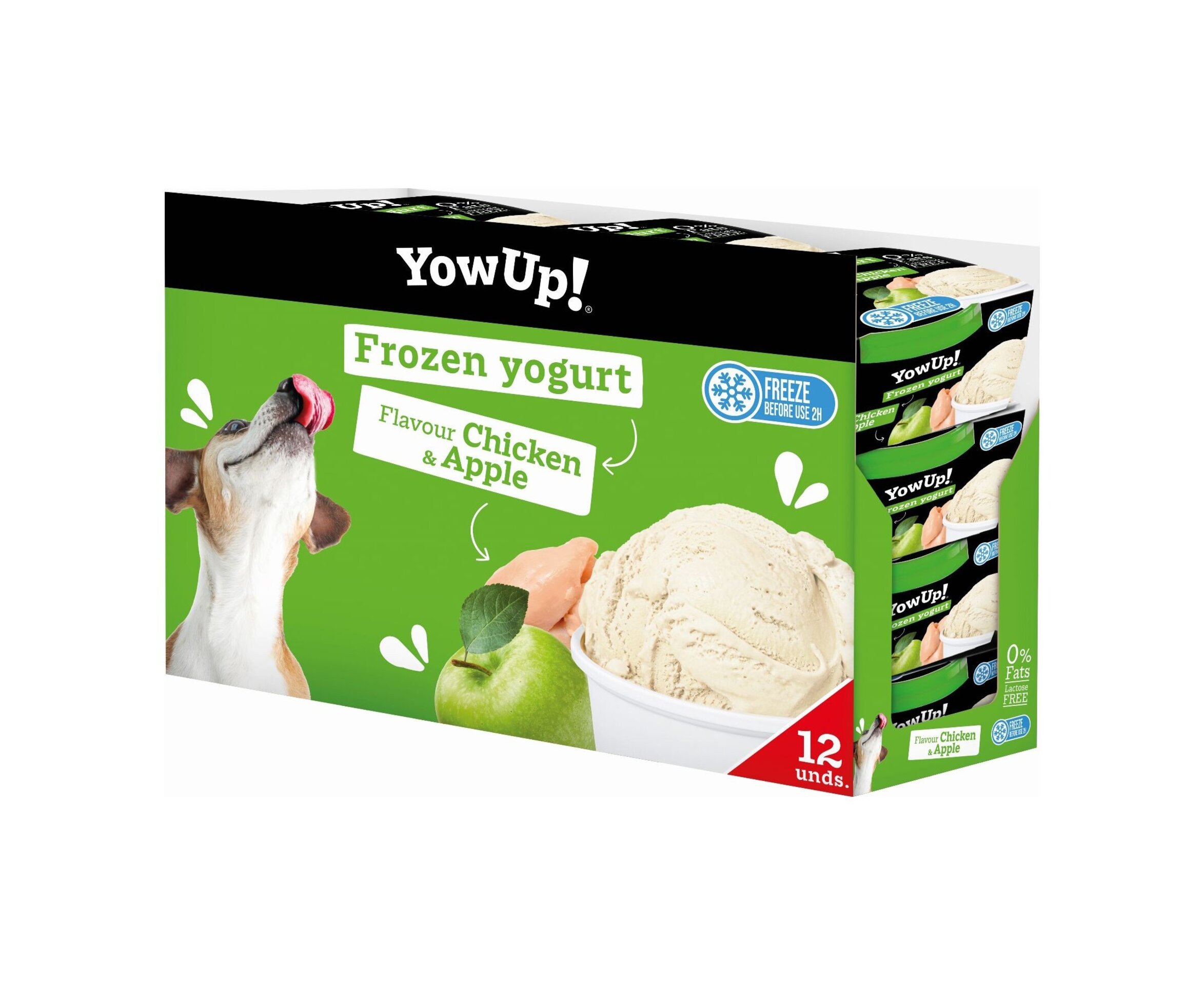 Helado Yowup Yogur Pollo Y Manzana - 2