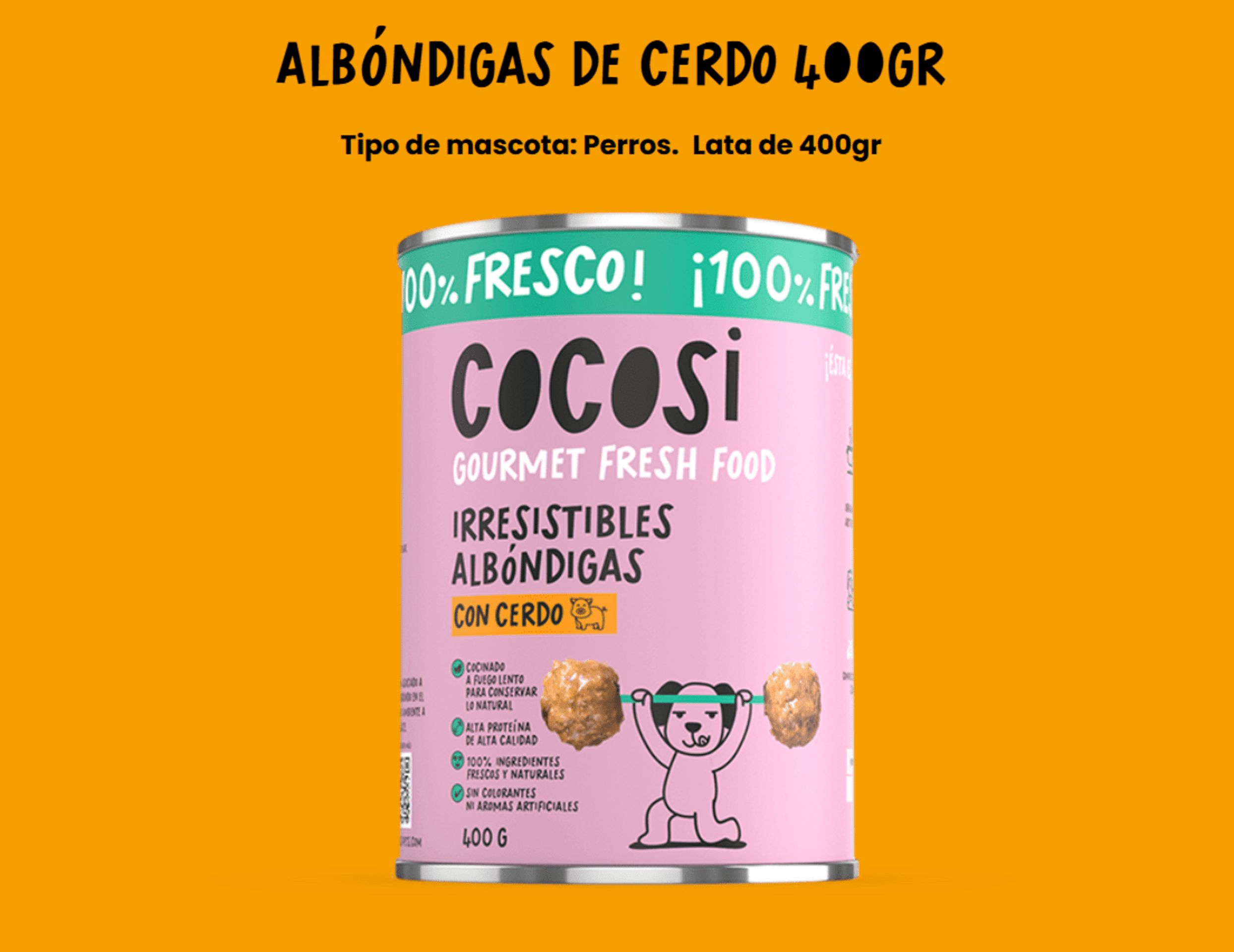 Cocosi Lata Albóndigas Con Cerdo - 8