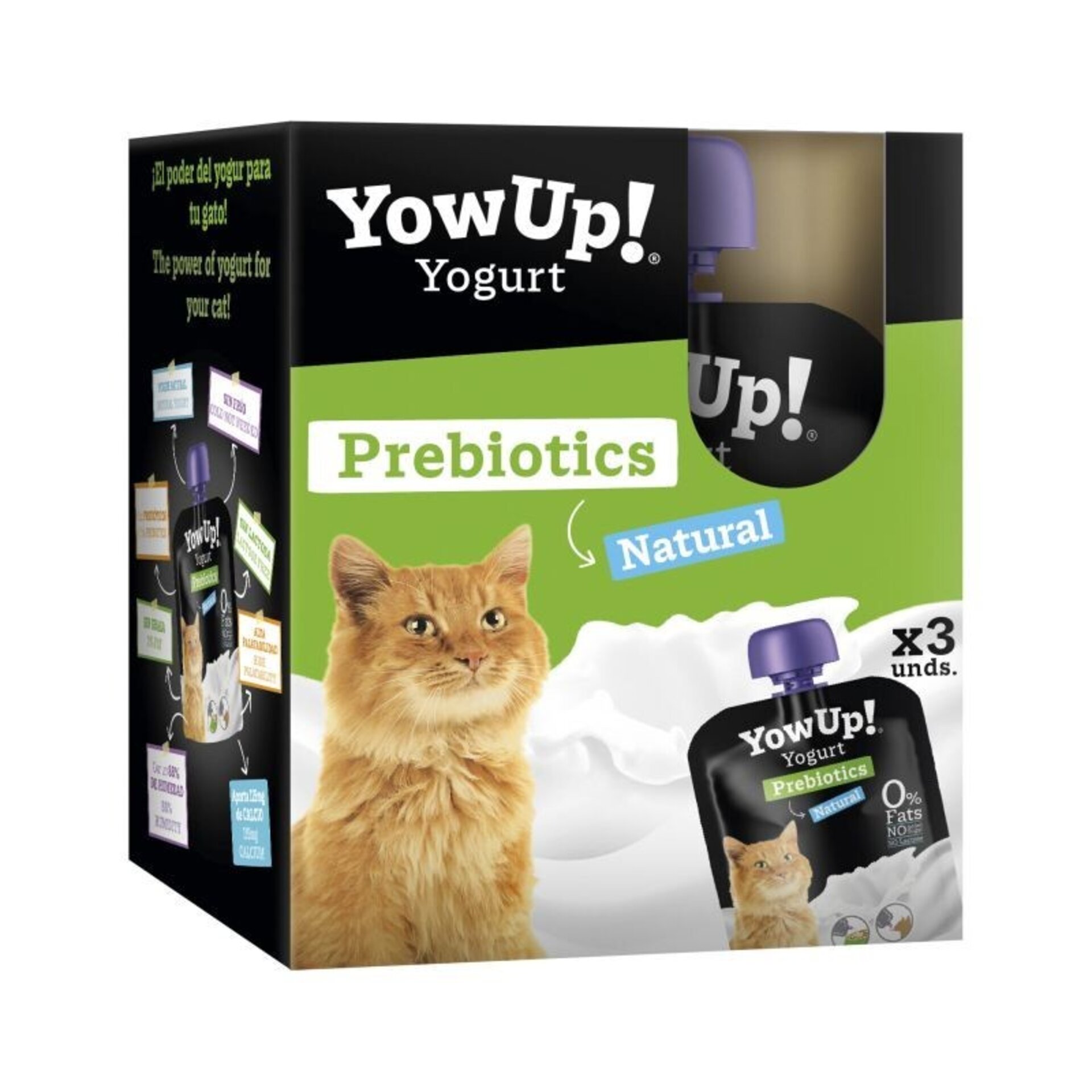Yowup Yogur Prebióticos Para Gatos - 3