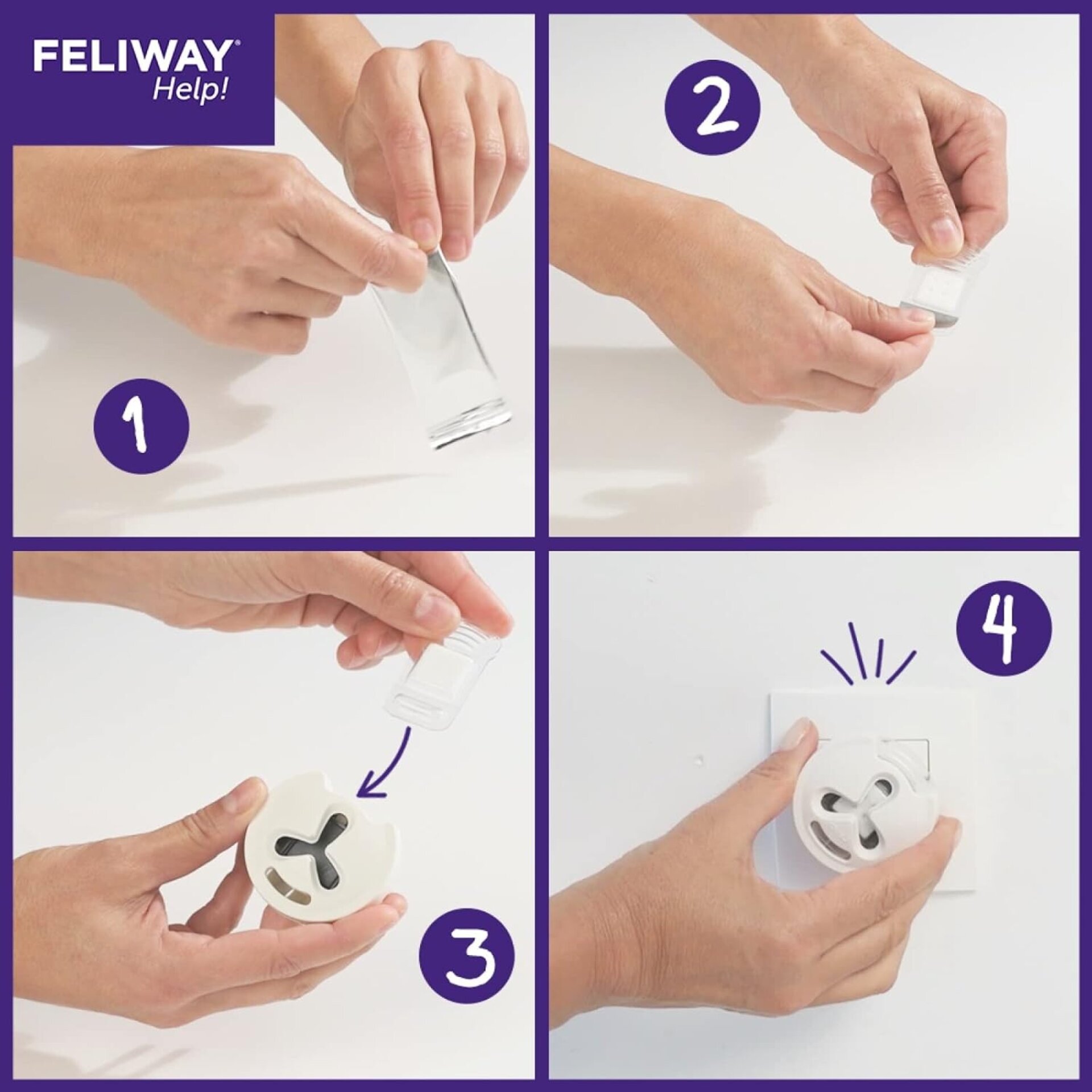 Feliway Help Difusor + Recambio 7 Dias - 5