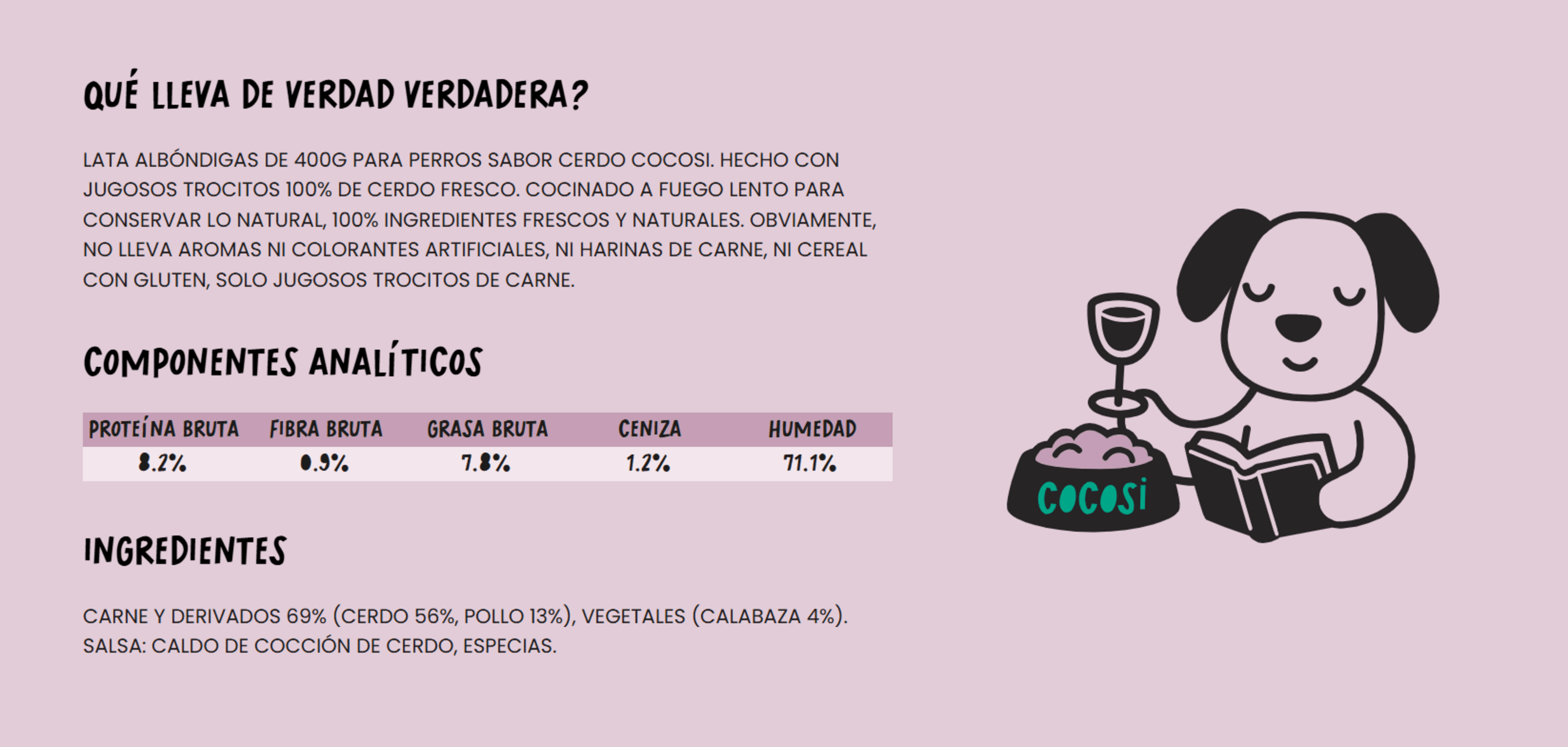 Cocosi Lata Albóndigas Con Cerdo - 9