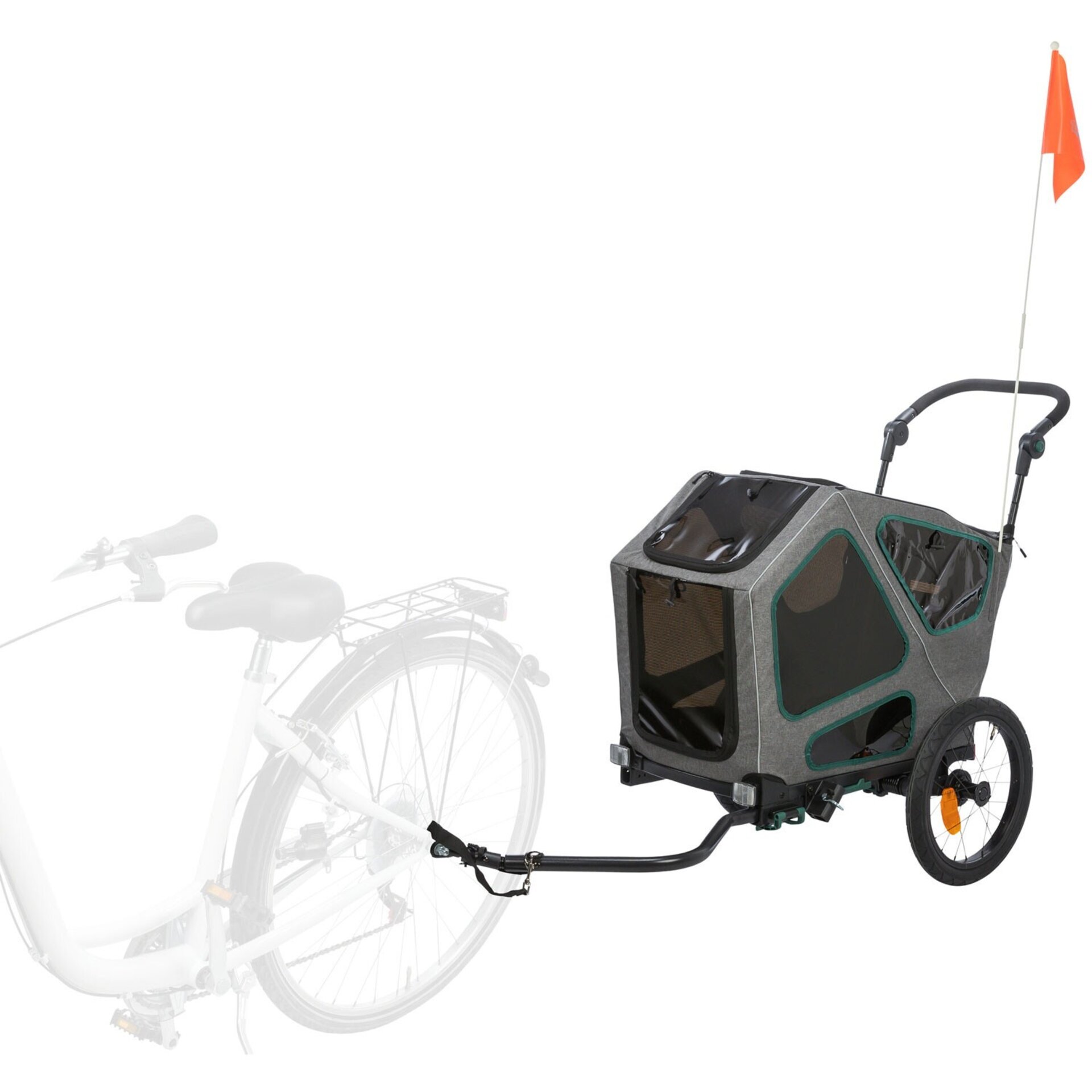 Remolque Para Bicicleta Con Suspension - 8