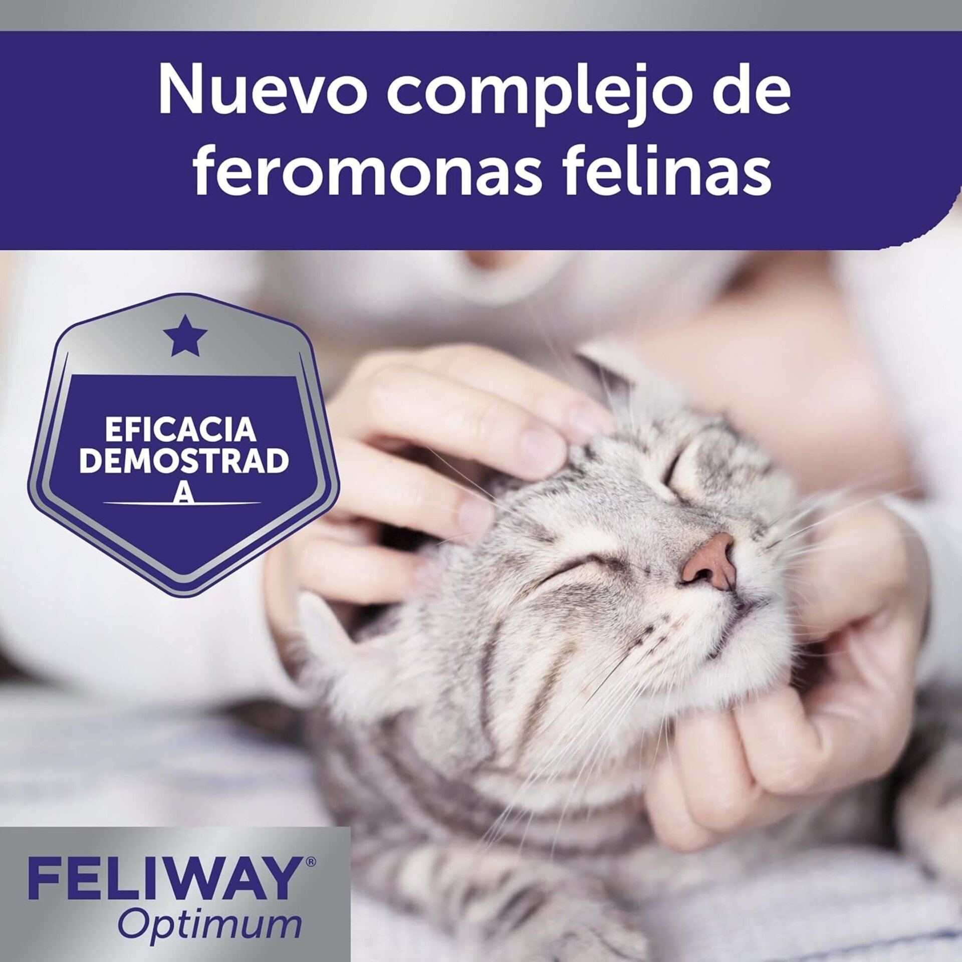 Feliway Optimum Difusor + Recambio 48ml 1 Mes - 7