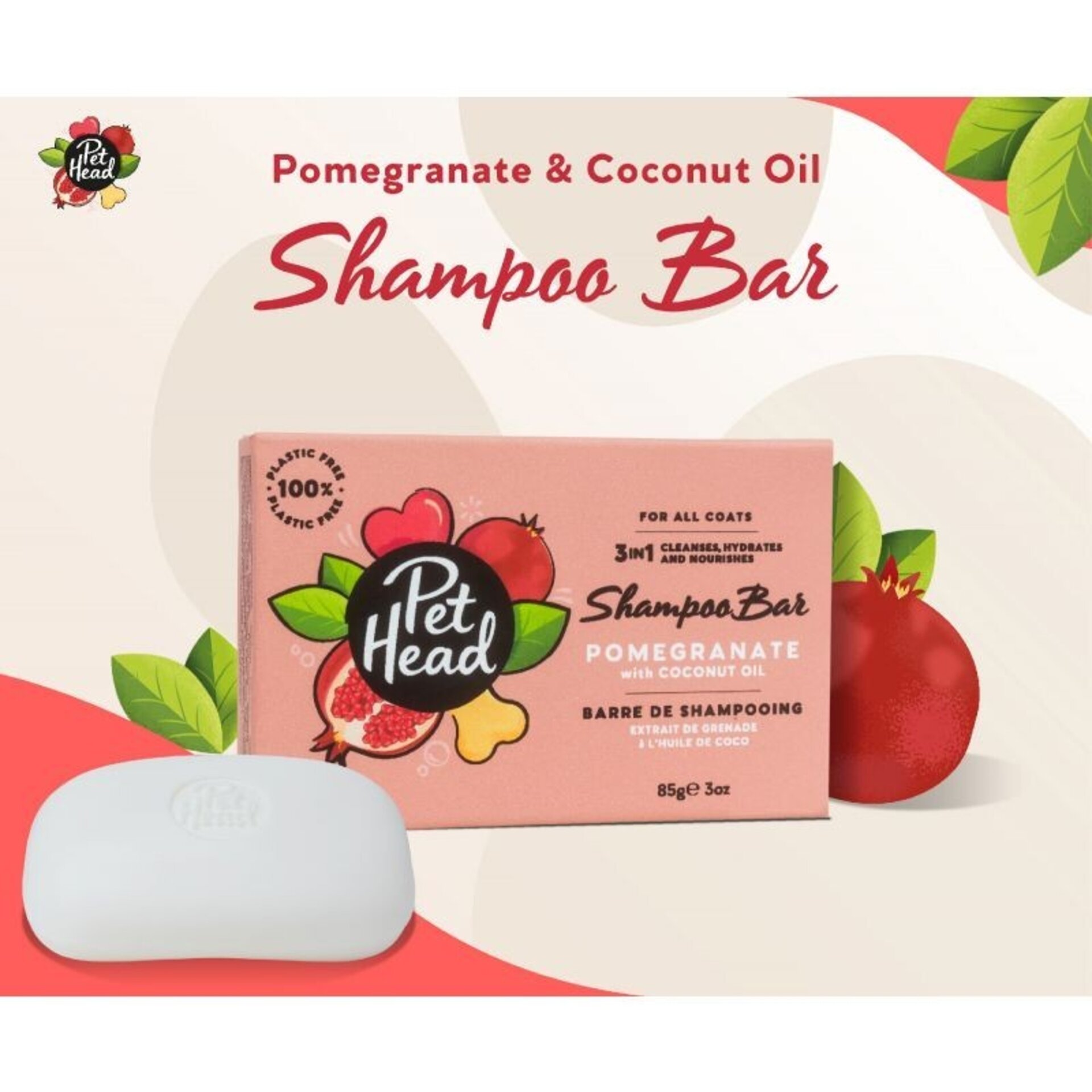 Barra De Jabon Pet Head Shampoo Bar - 1