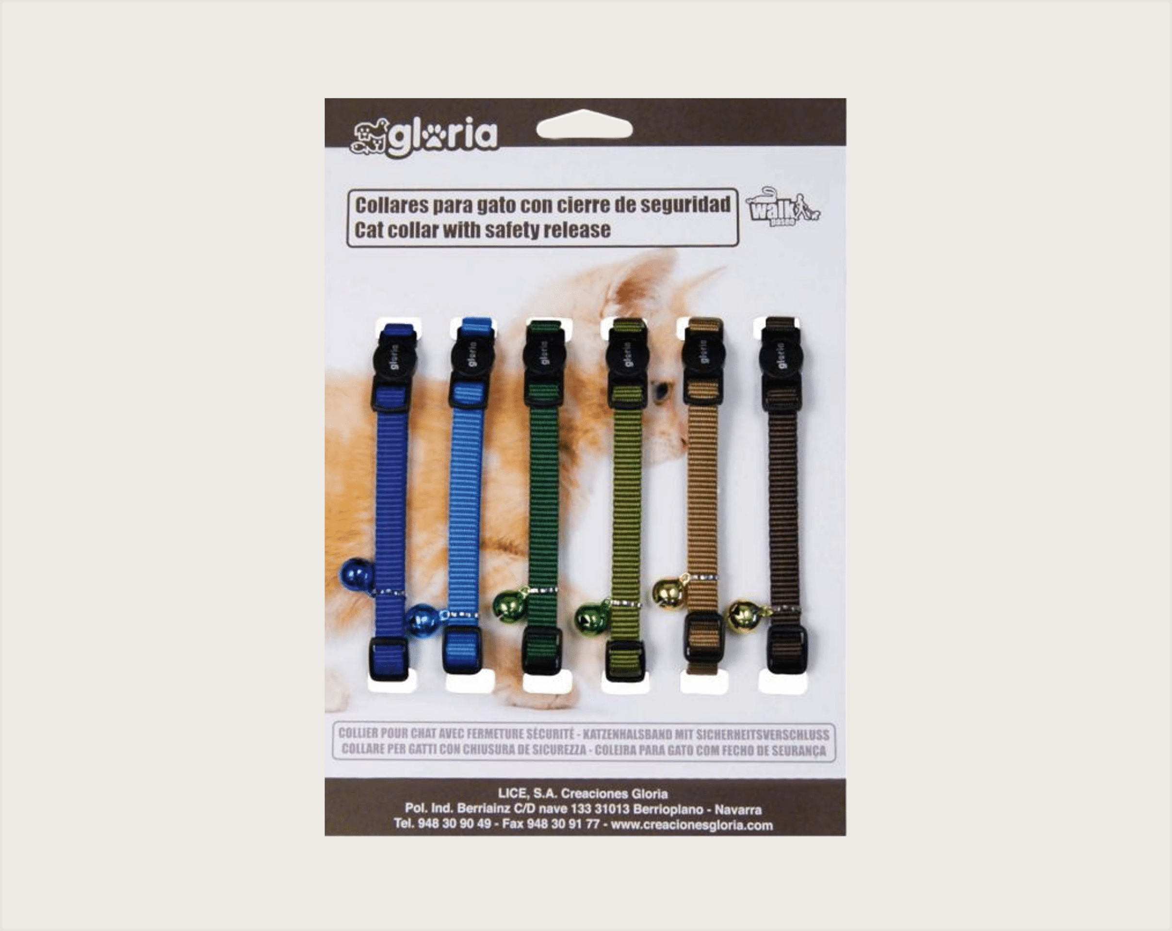 Gloria Collares para Gato Colores Oscuros - 1