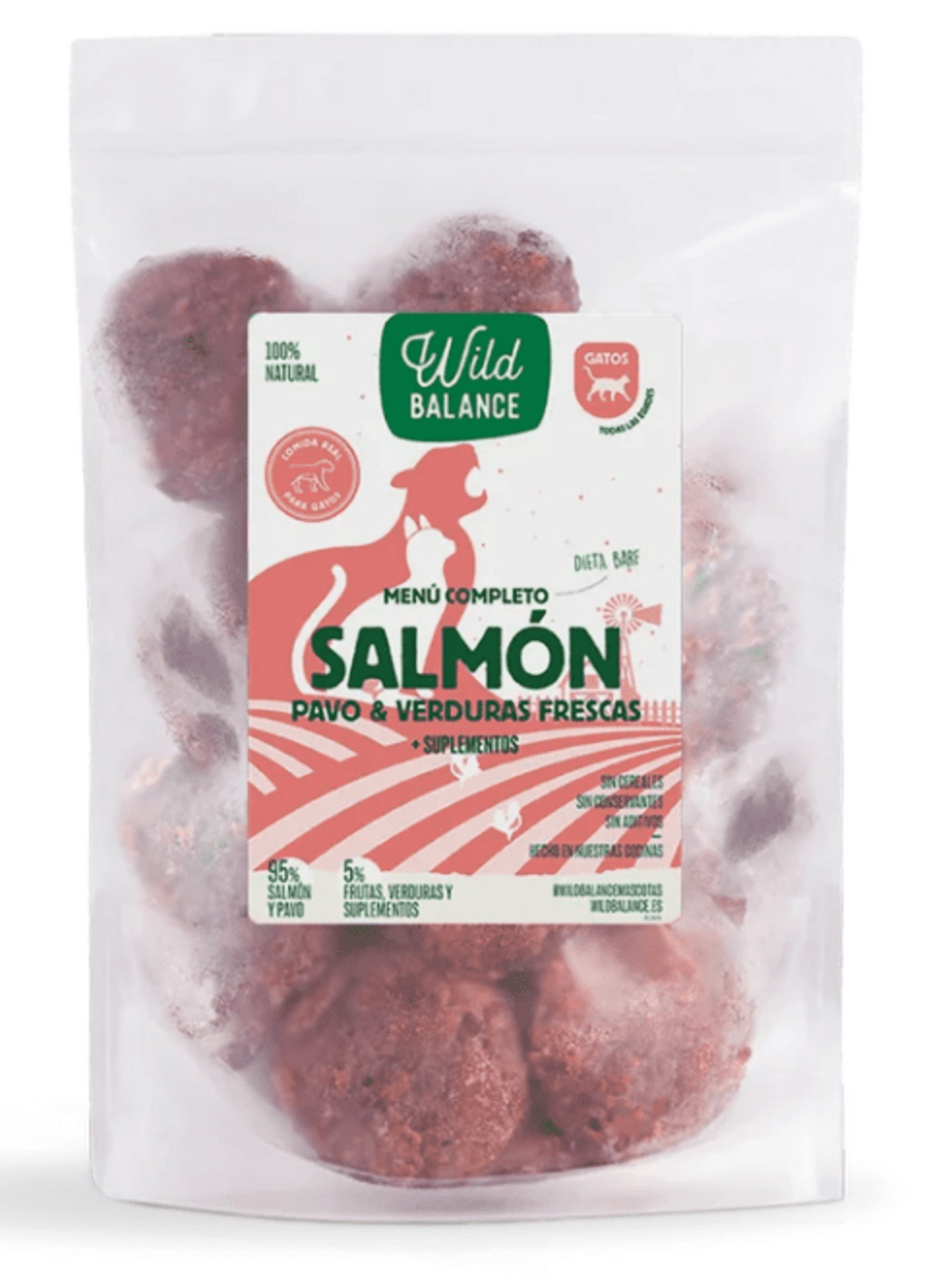 Menú BARF De Salmón Con Verduras Frescas - 2