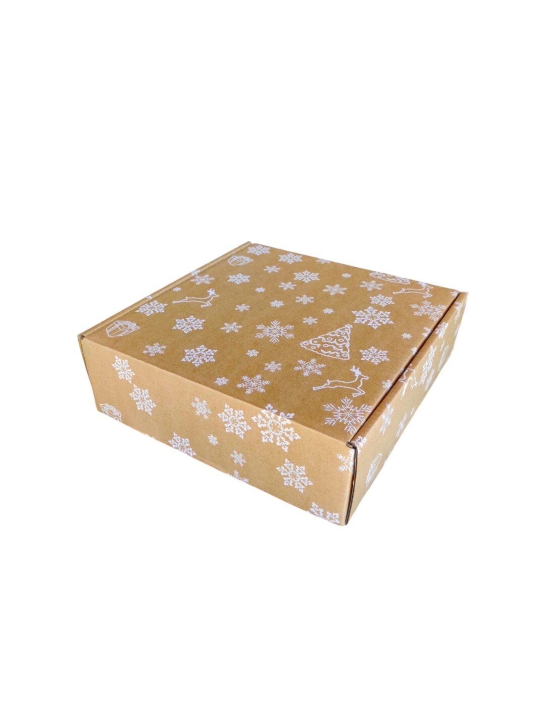 Caja De Cartón Navideña - 4