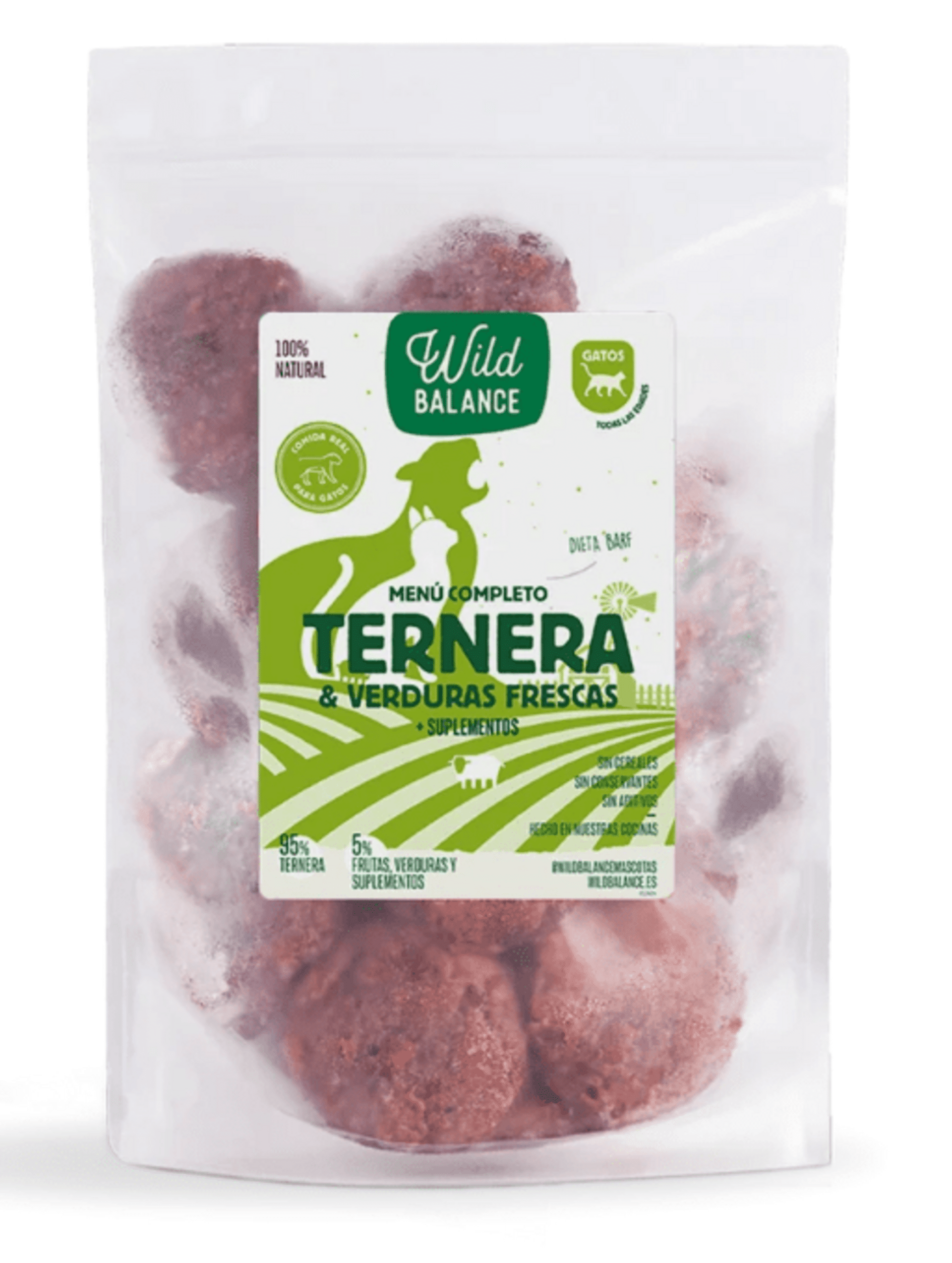 Menú BARF De Ternera Con Verduras Frescas - 2