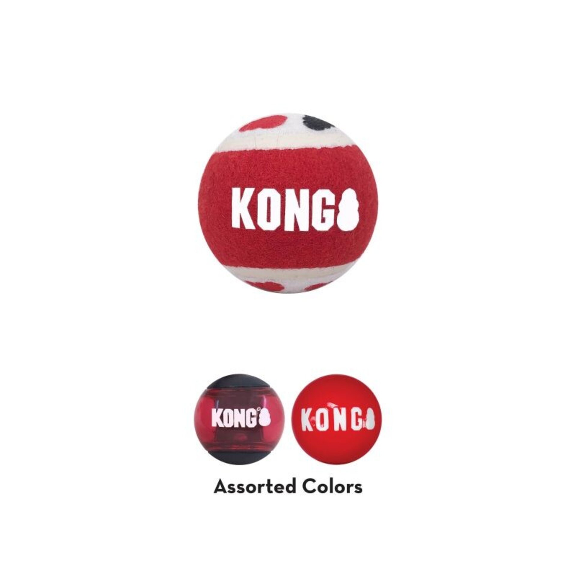 Kong Signature Pack Balls para Perros - 11