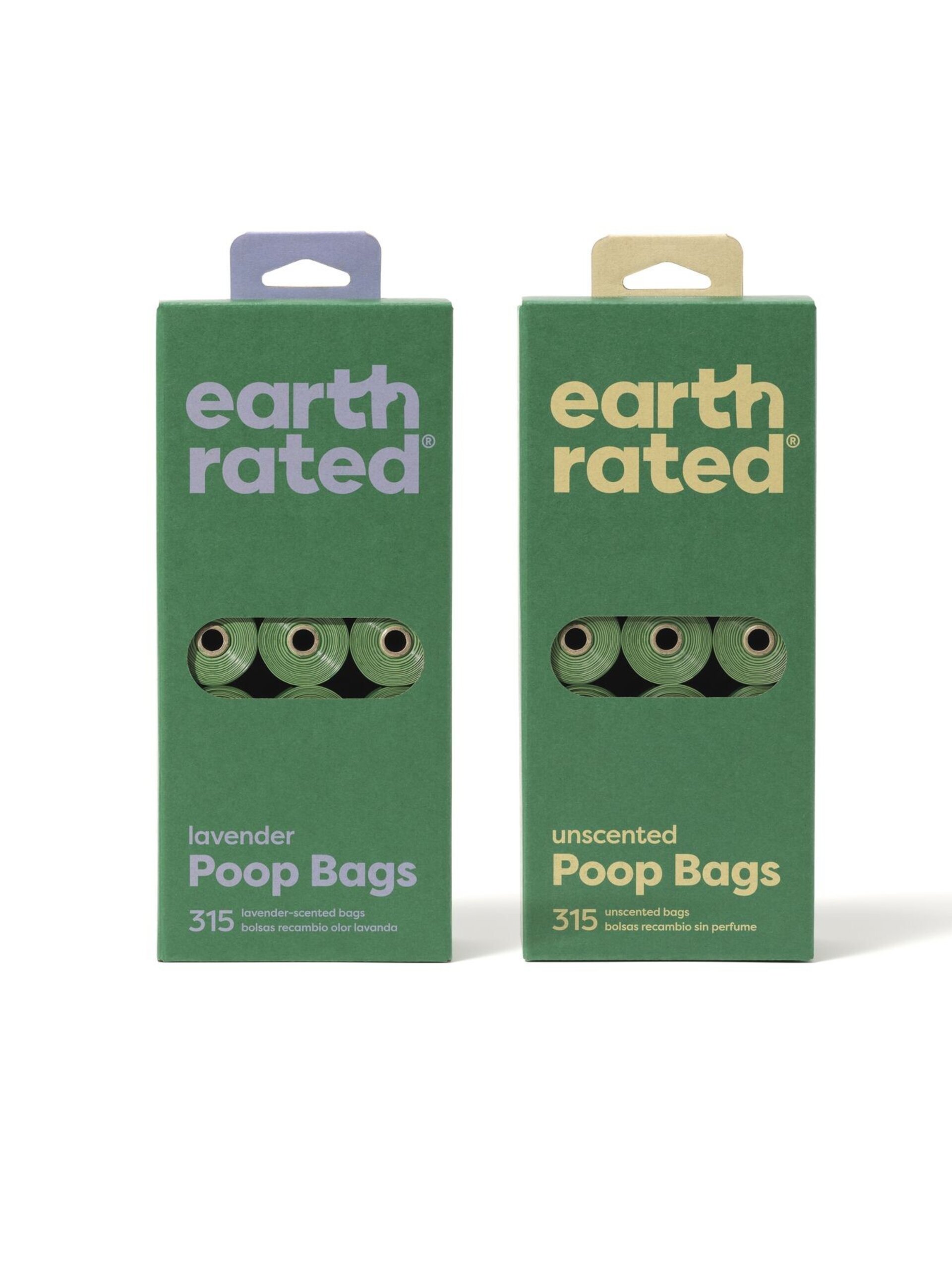 Bolsas Para Excrementos Sin Fragancia Earth Rated 21 Rollos - 2