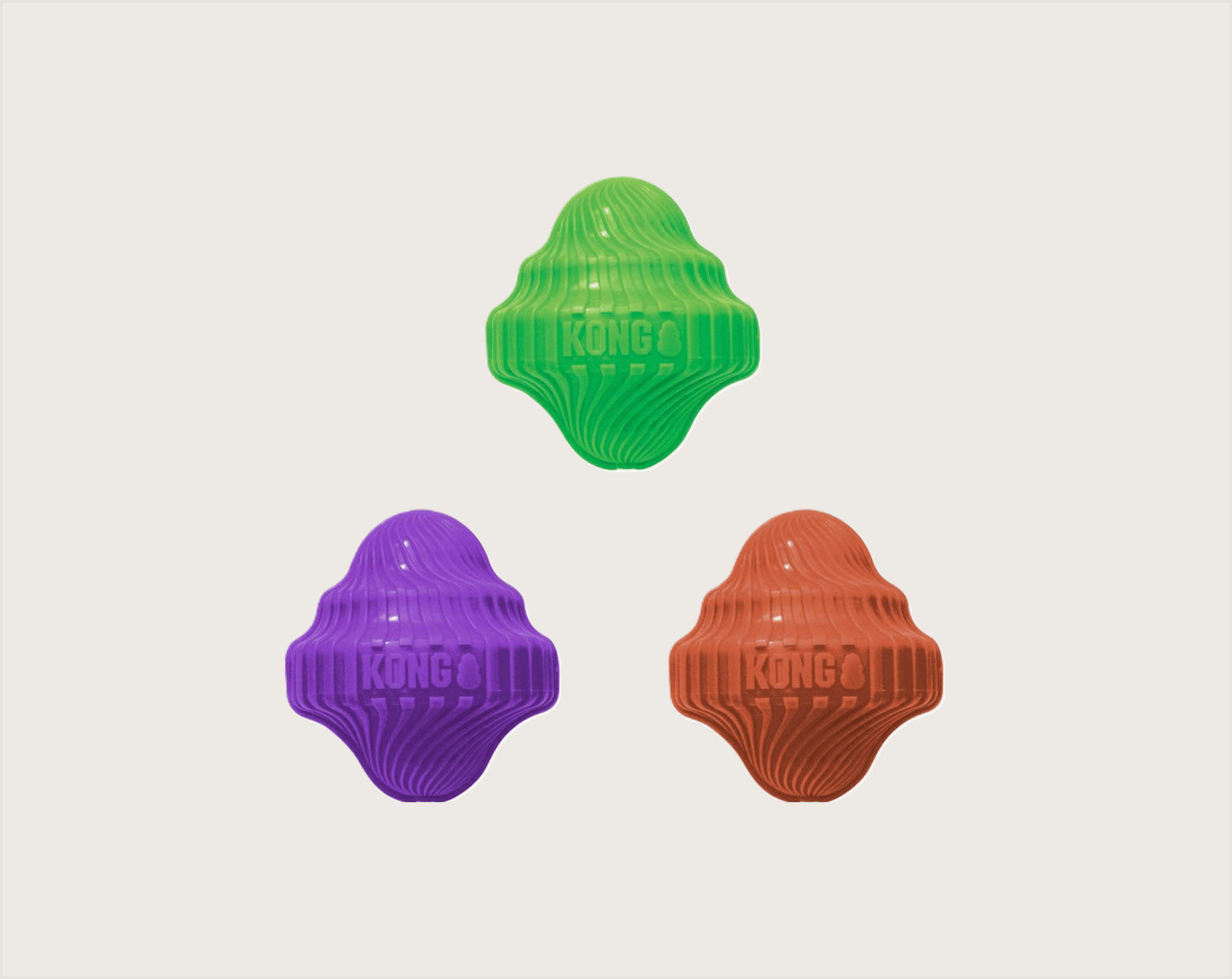 Kong Squeezz Orbitz Balls para Perros - 1