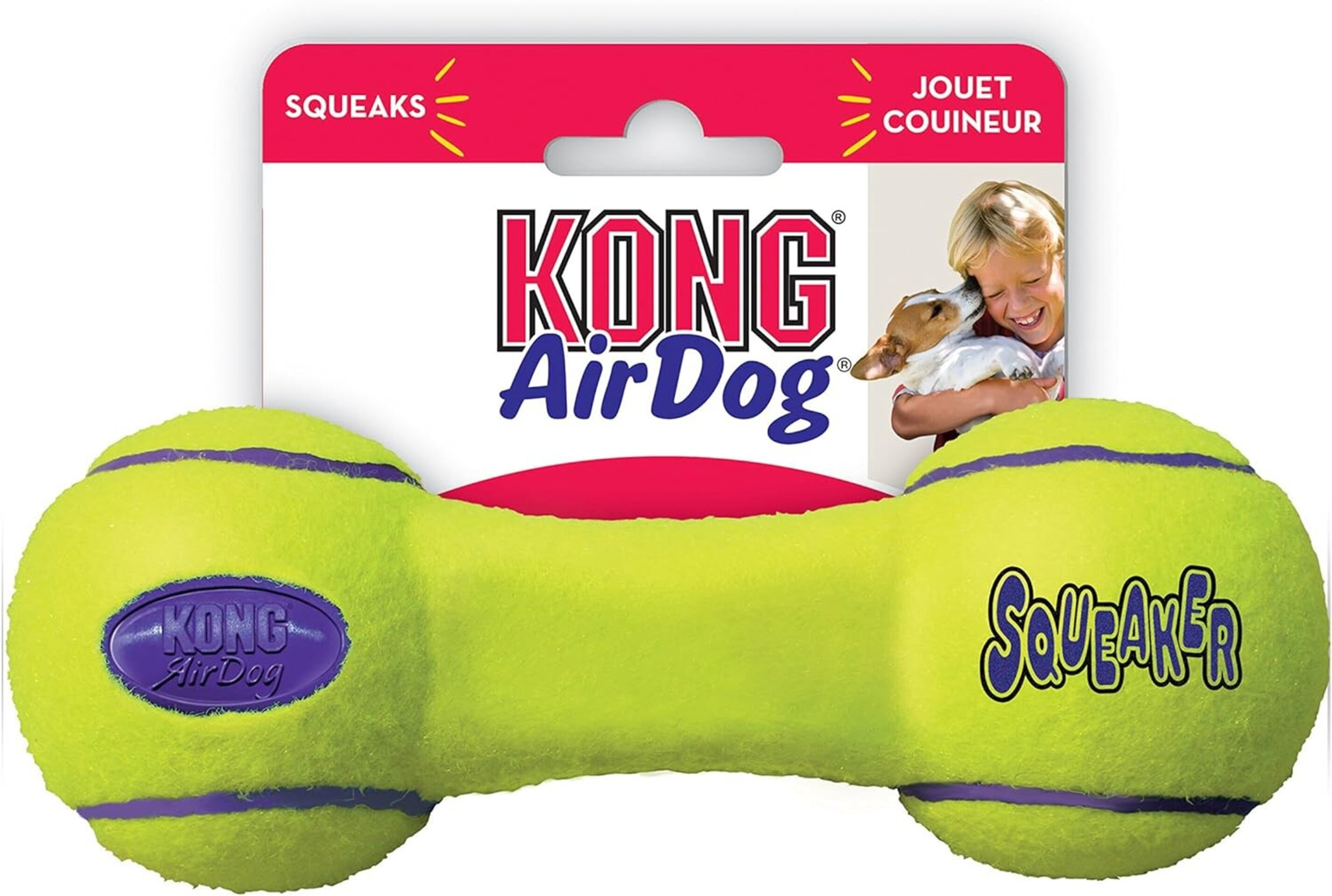 Pelota Kong Airkong Dumbell Squeakair - 2