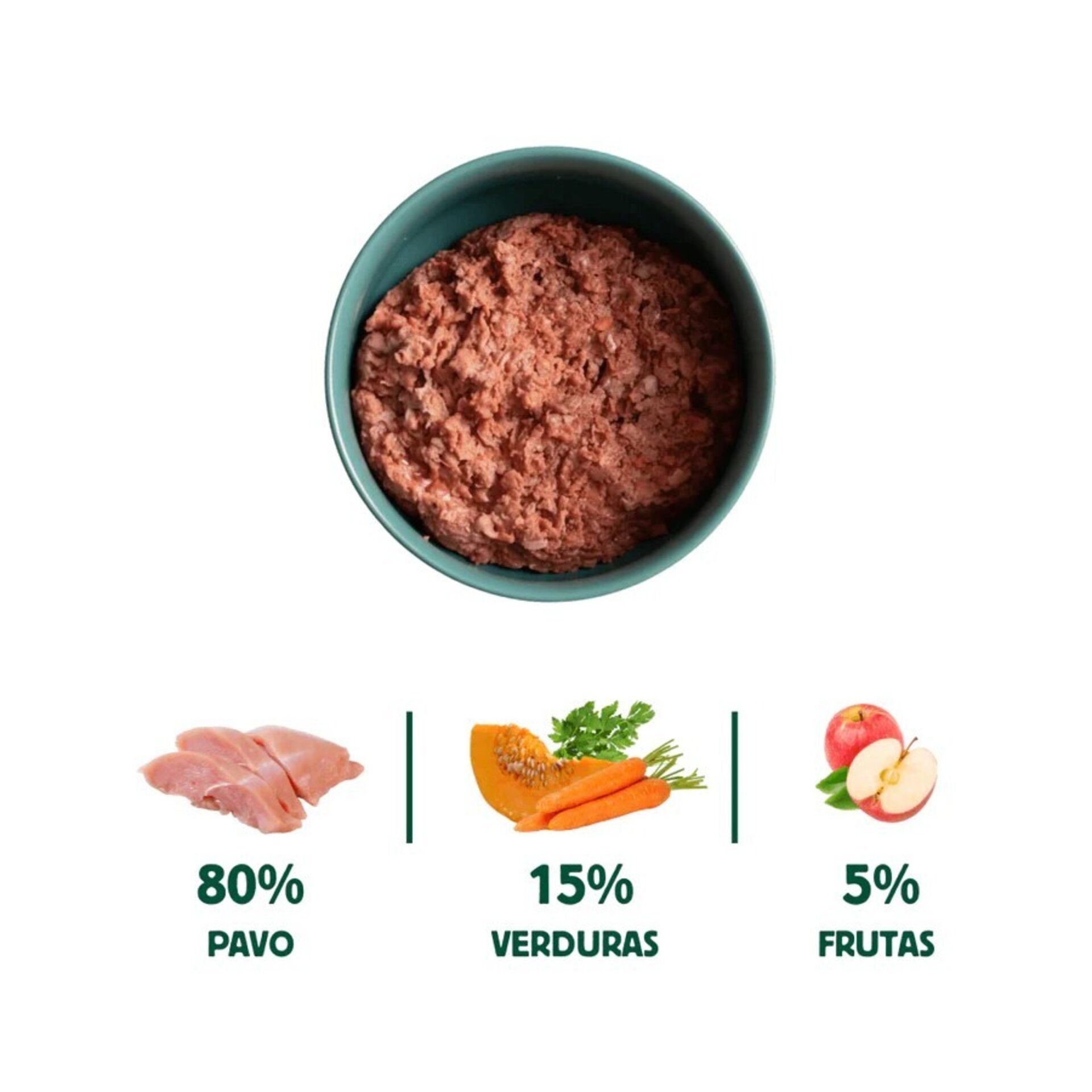 Wild Balance Menú BARF GRANDE De Pavo Con Verduras - 5