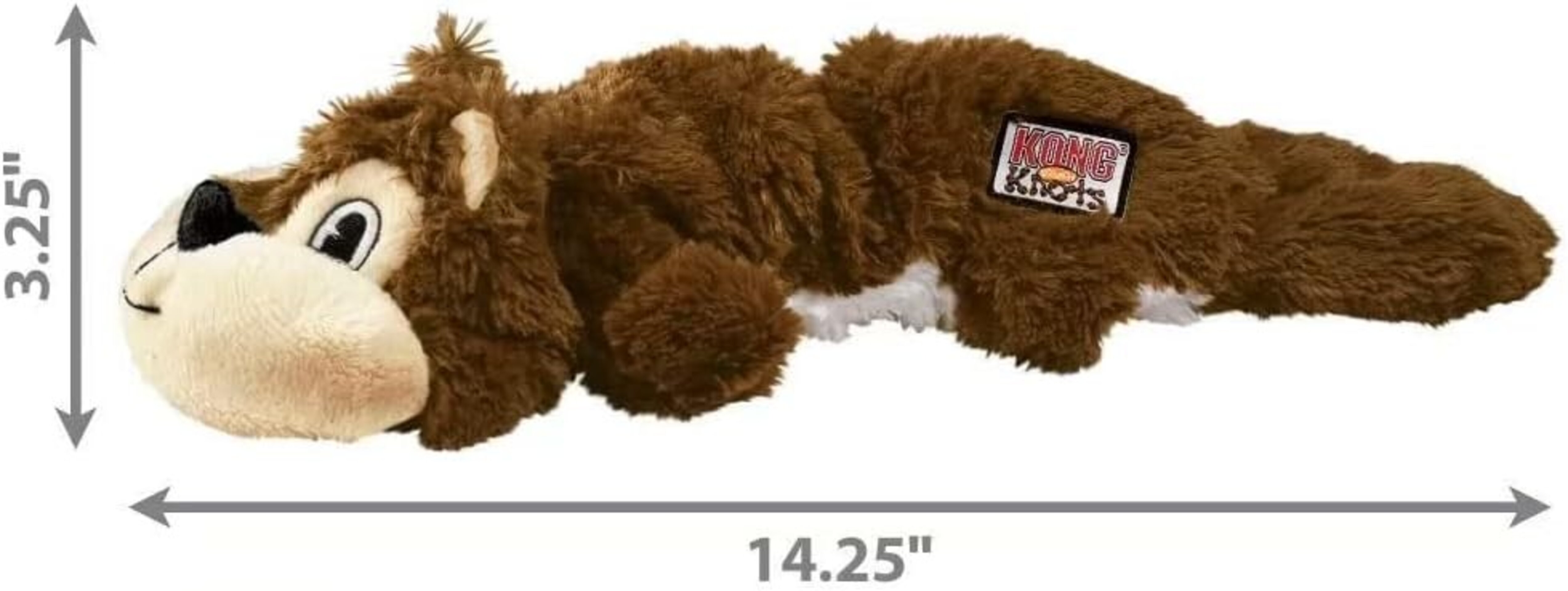 Peluche Kong Knots Srunch Ardilla - 6