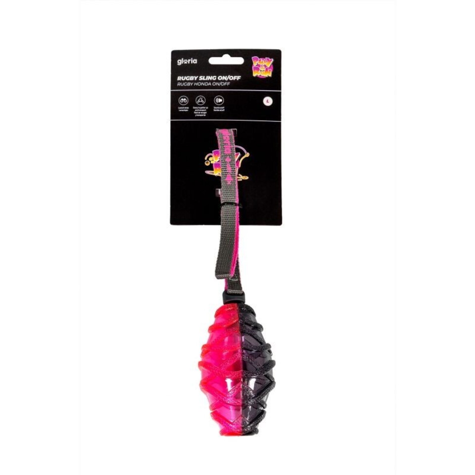 Pelota Con Cuerda Play And Run Honda On/Of - 3