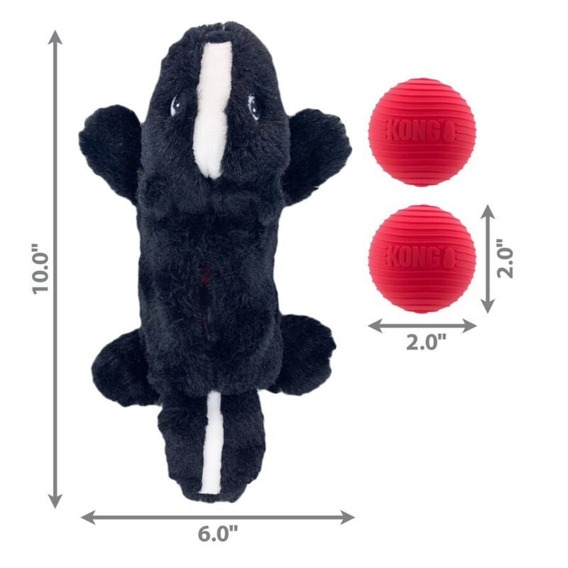 Peluche Kong Cozie Pocketz Mofeta - 4