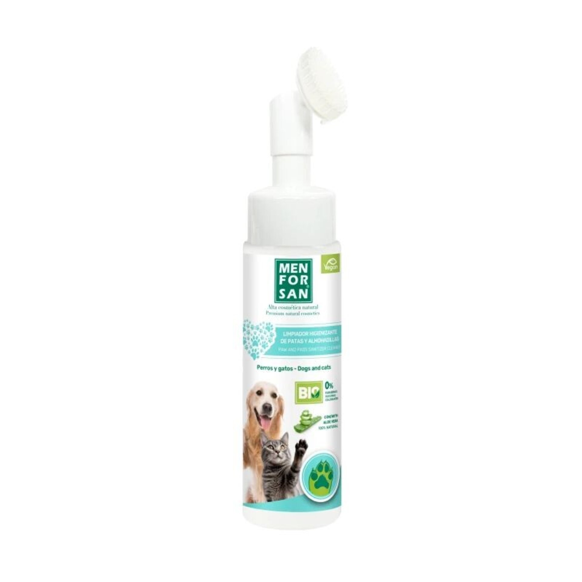 Limpiador Higienizante Patitas Perros Y Gatos Men For San - 5