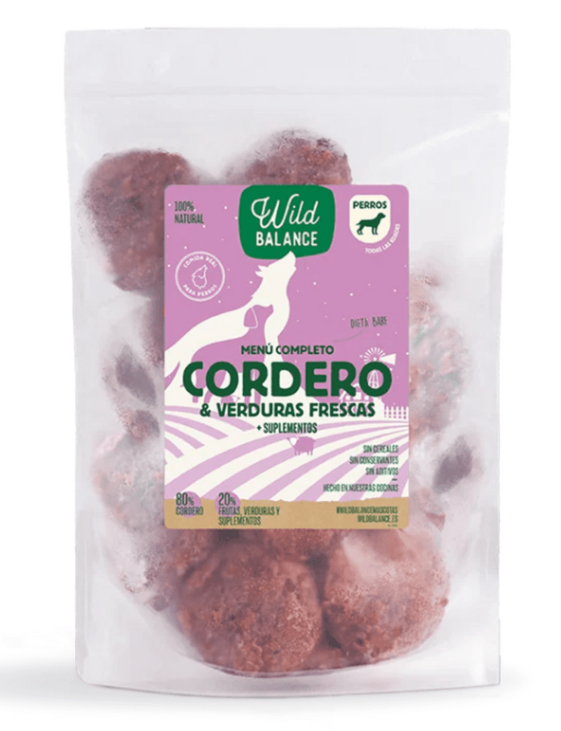 Menú BARF De Cordero Con Verduras Frescas - 2