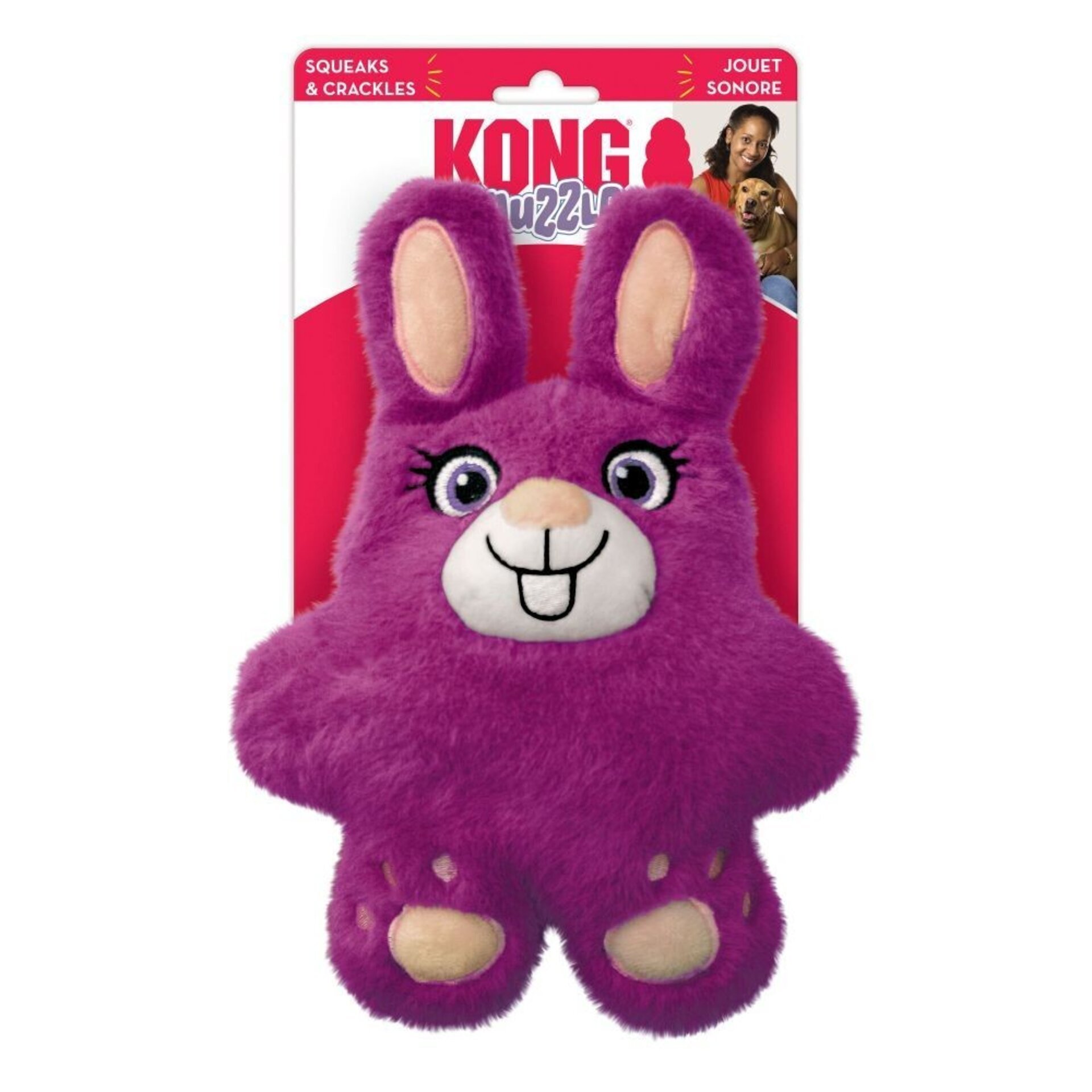 Peluche Kong Snuzzles Conejo - 2
