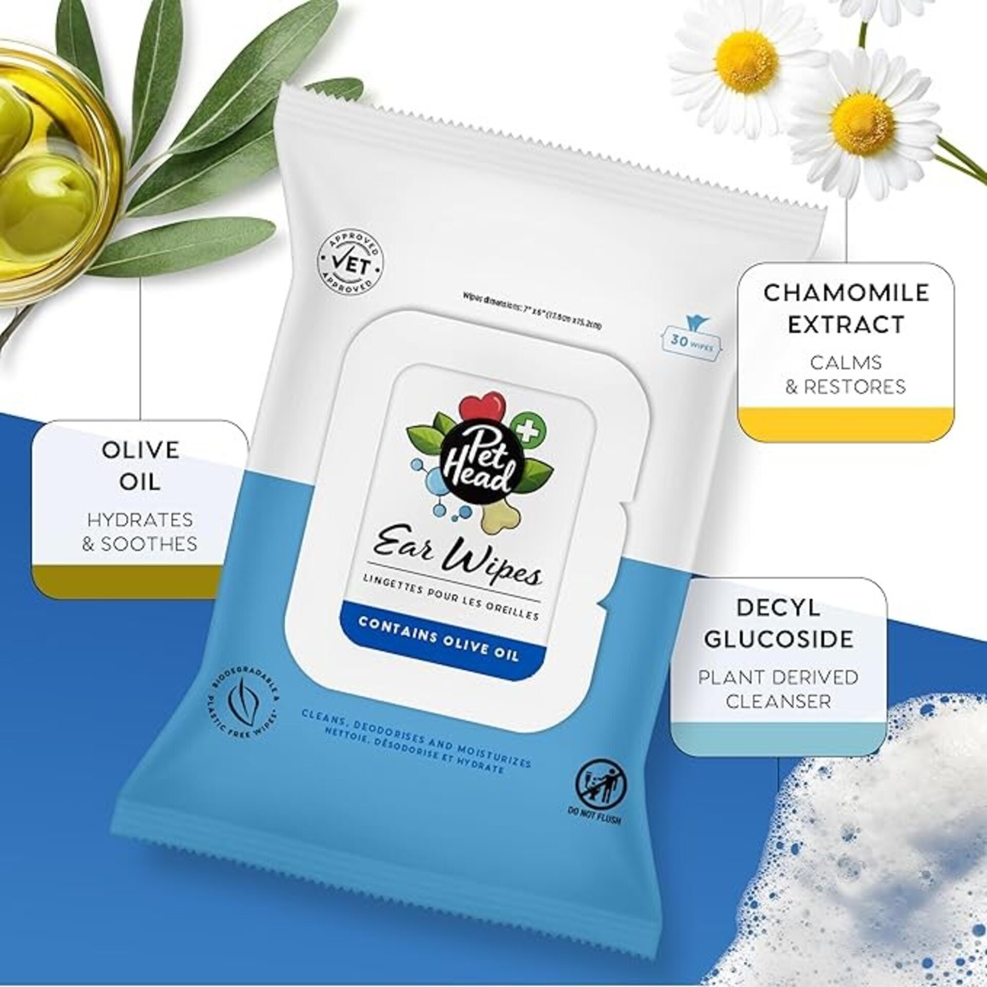Toallitas Para Los Oidos Pet Health - 1