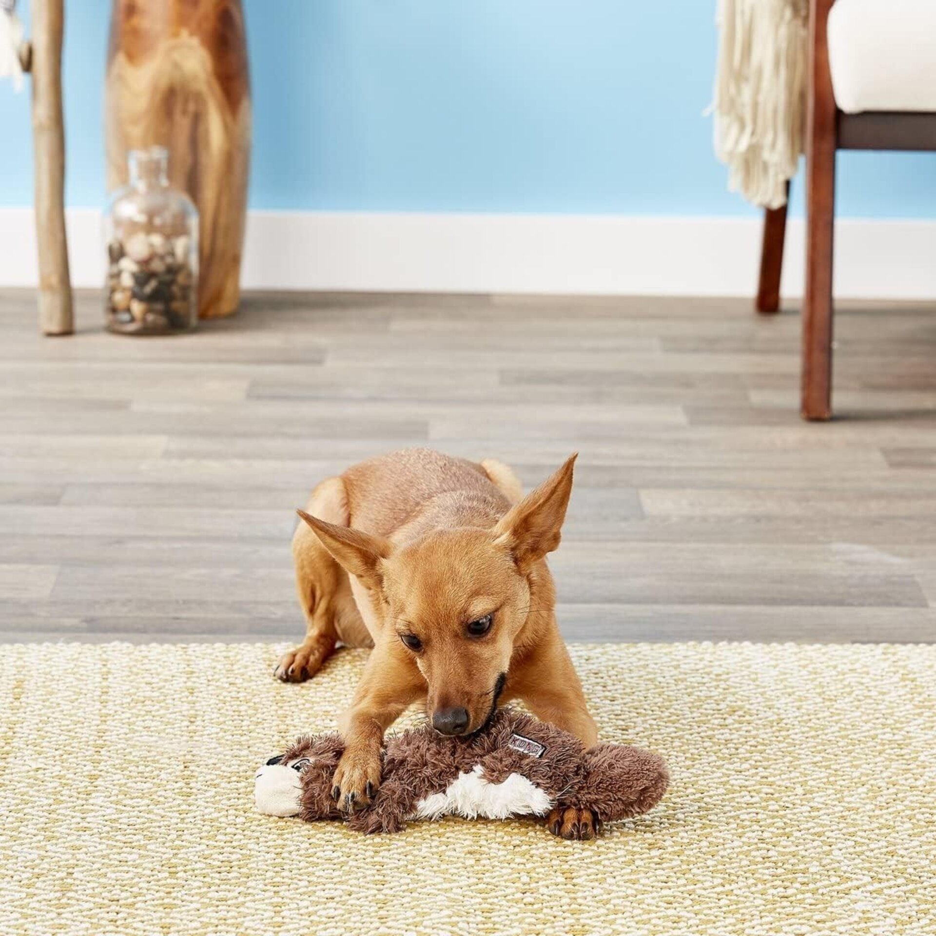 Peluche Kong Knots Srunch Ardilla - 5