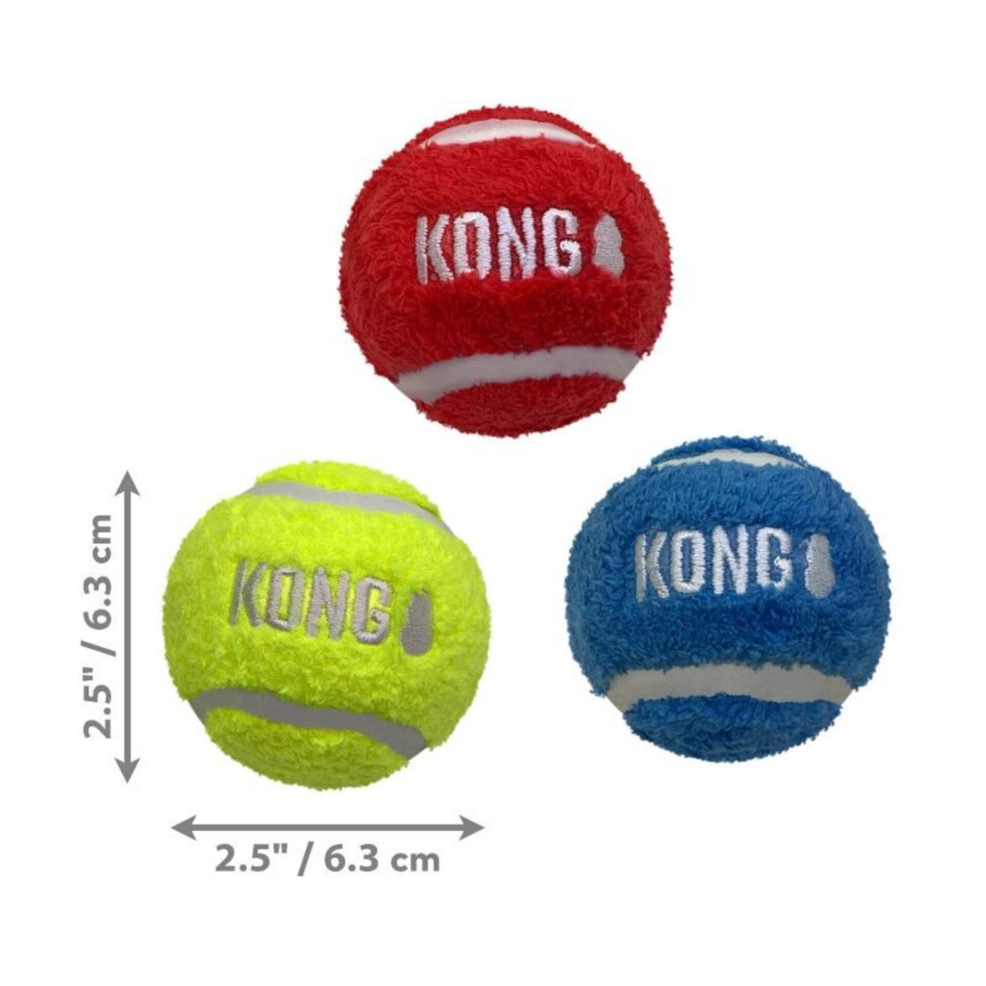 Kong Sport Softies Assorted Balls para Perros - 10