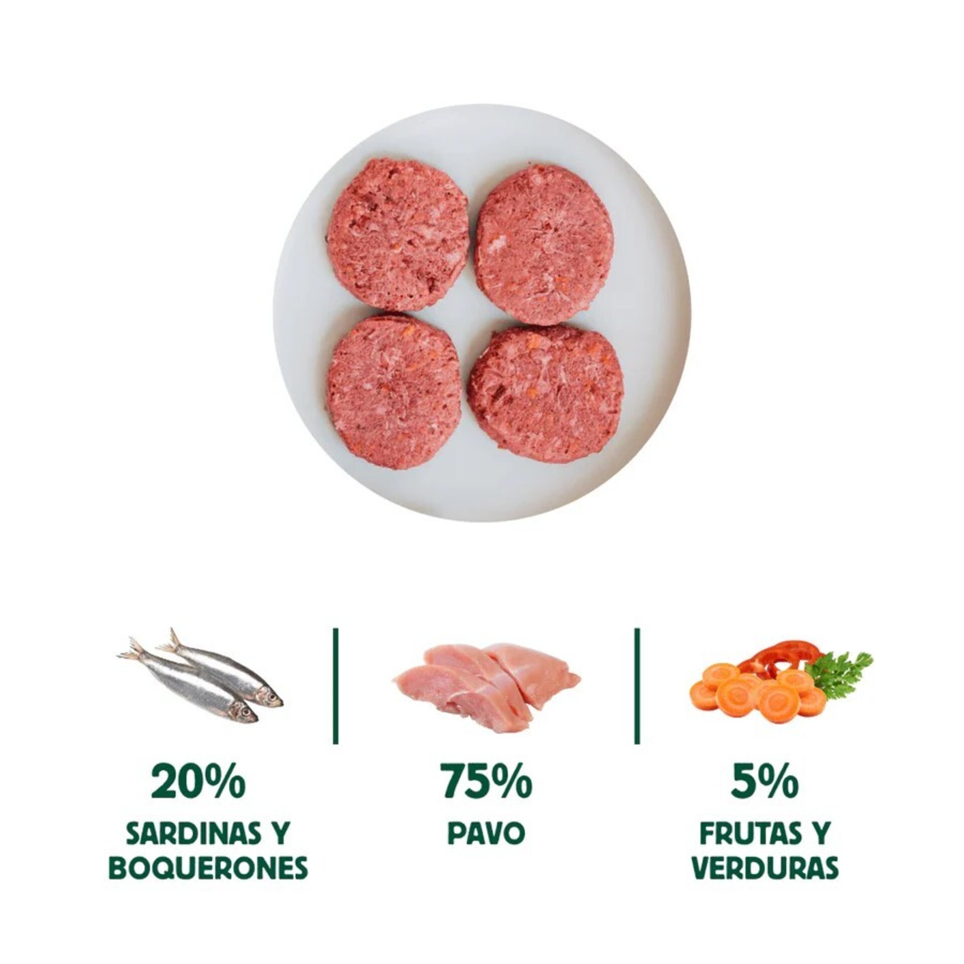 Wild Balance Menú BARF Boquerón & Sardina Gatos - 3