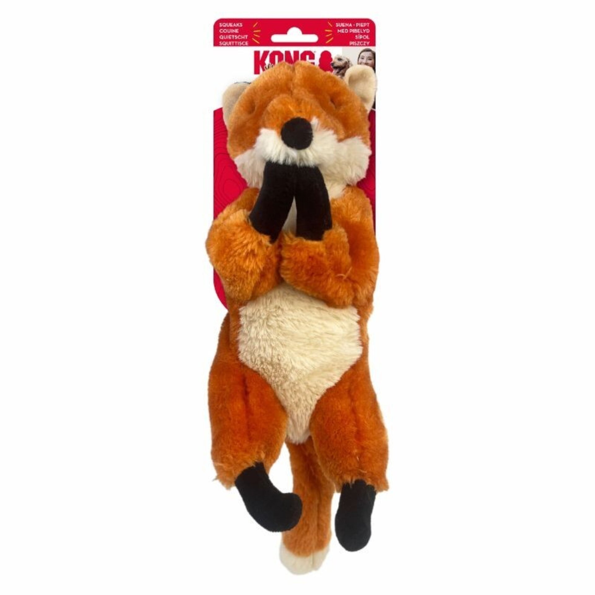 Kong Wild Low Stuff Fox - 2