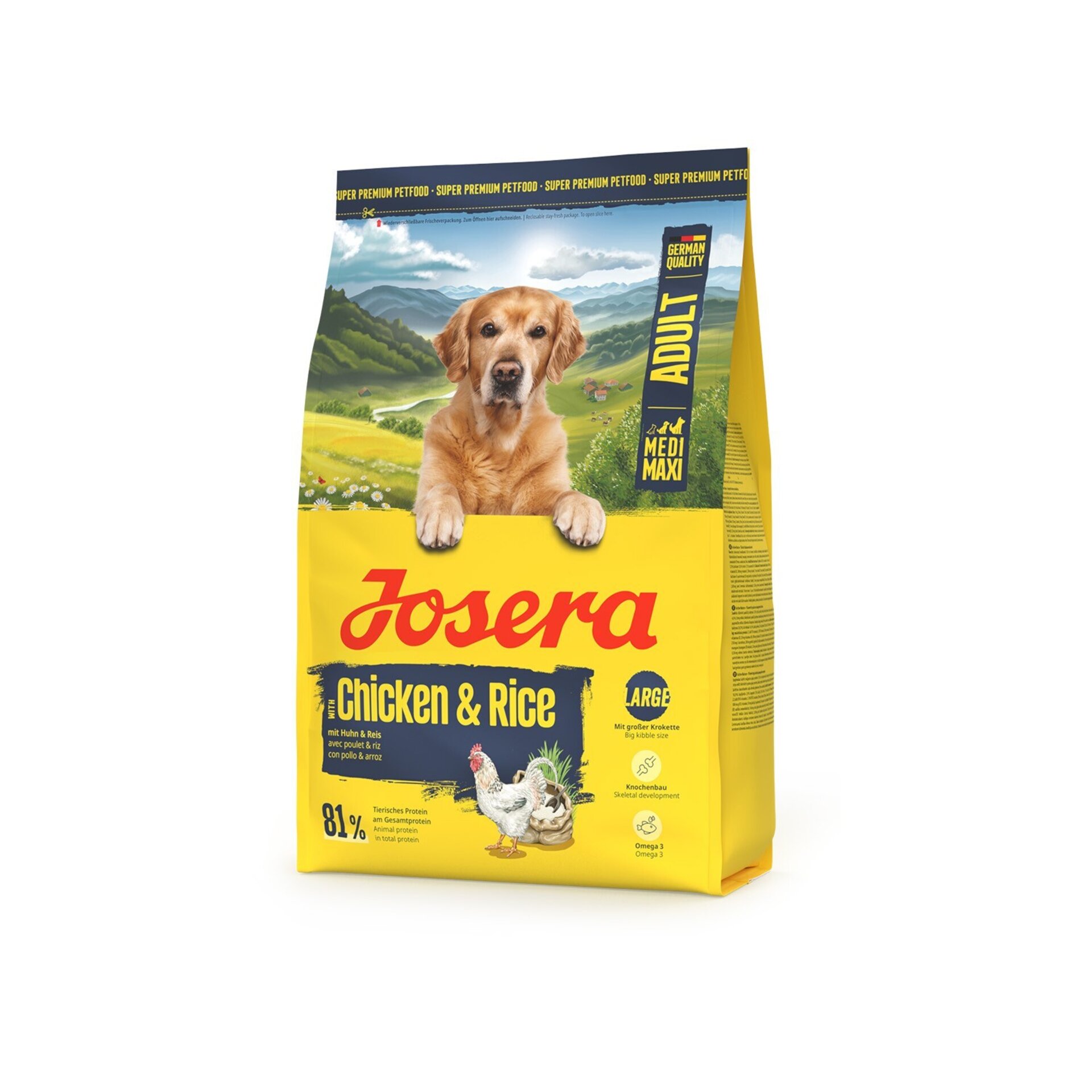 Josera Adulto Pollo & Arroz Medium/Maxi - 3