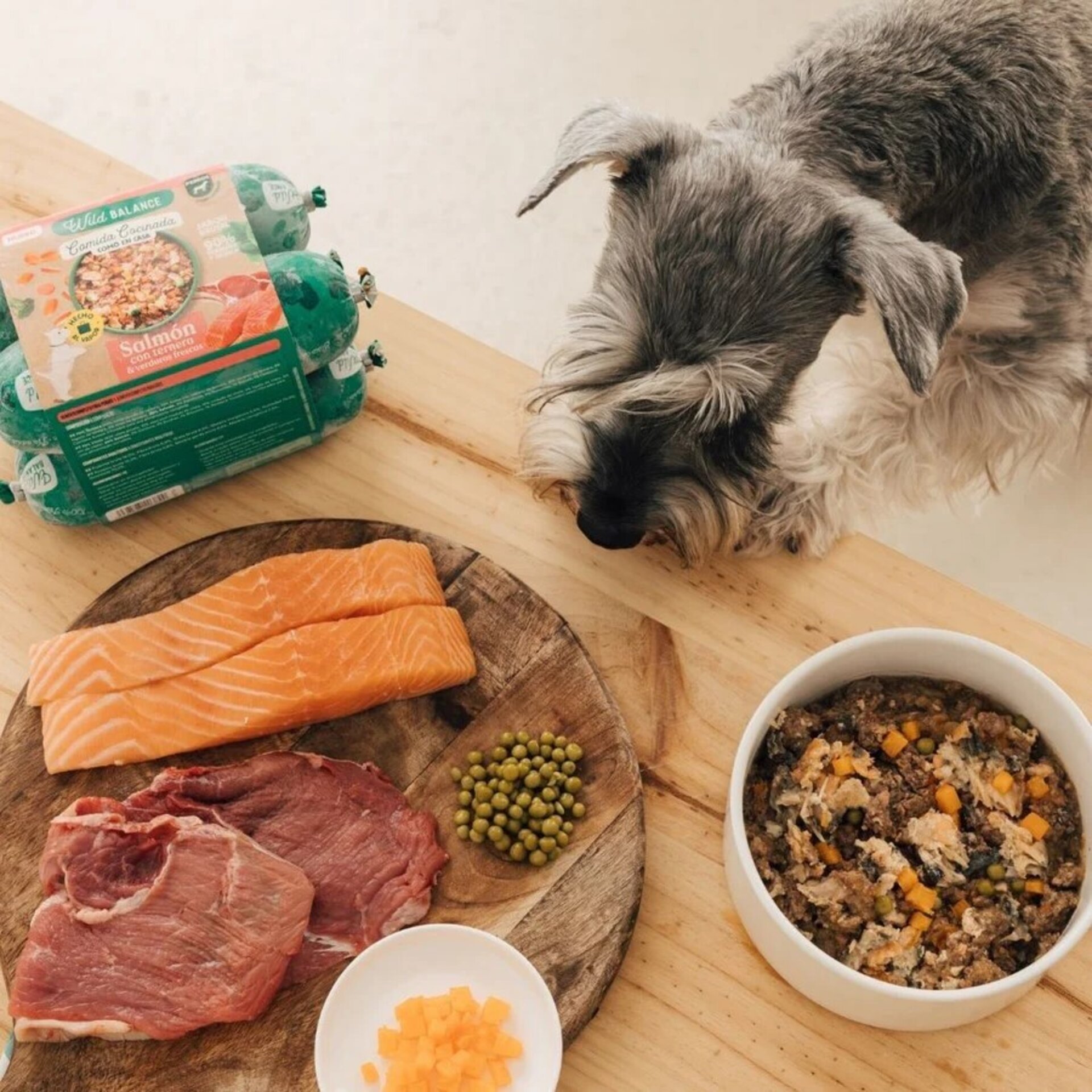 Wild Balance Comida Cocinada Salmón y Ternera con Verduras - 7