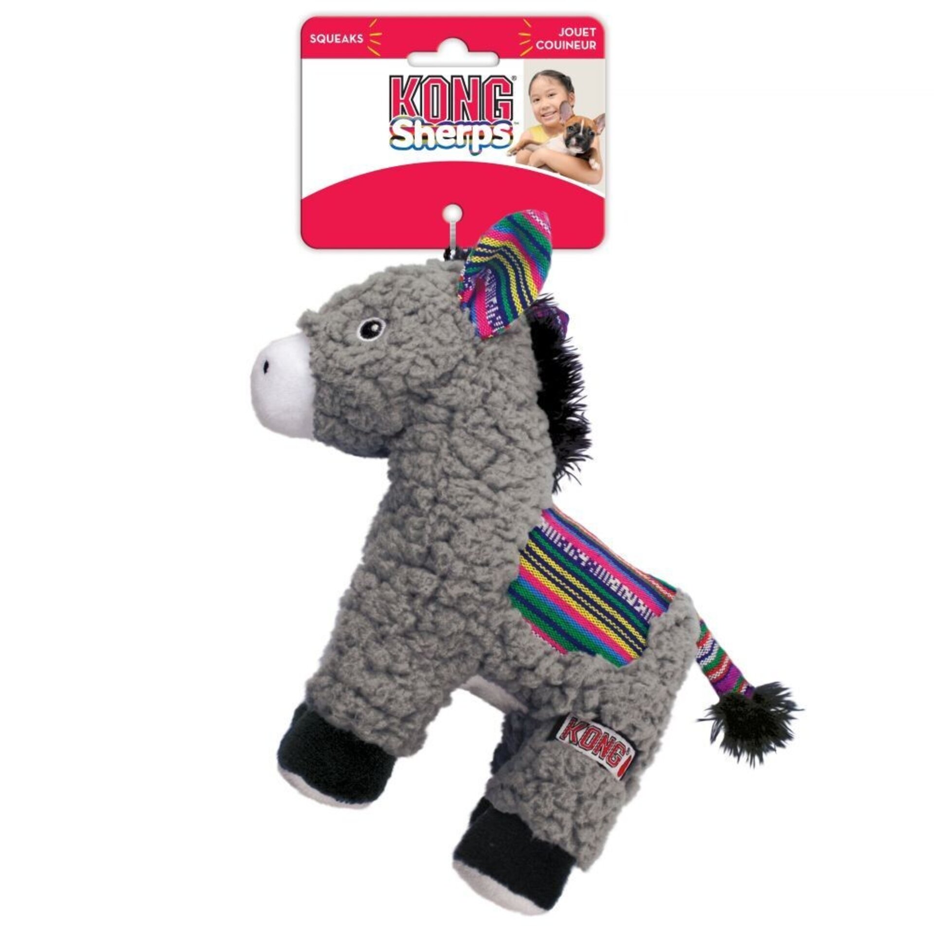 Peluche Kong Sherps Burro - 2
