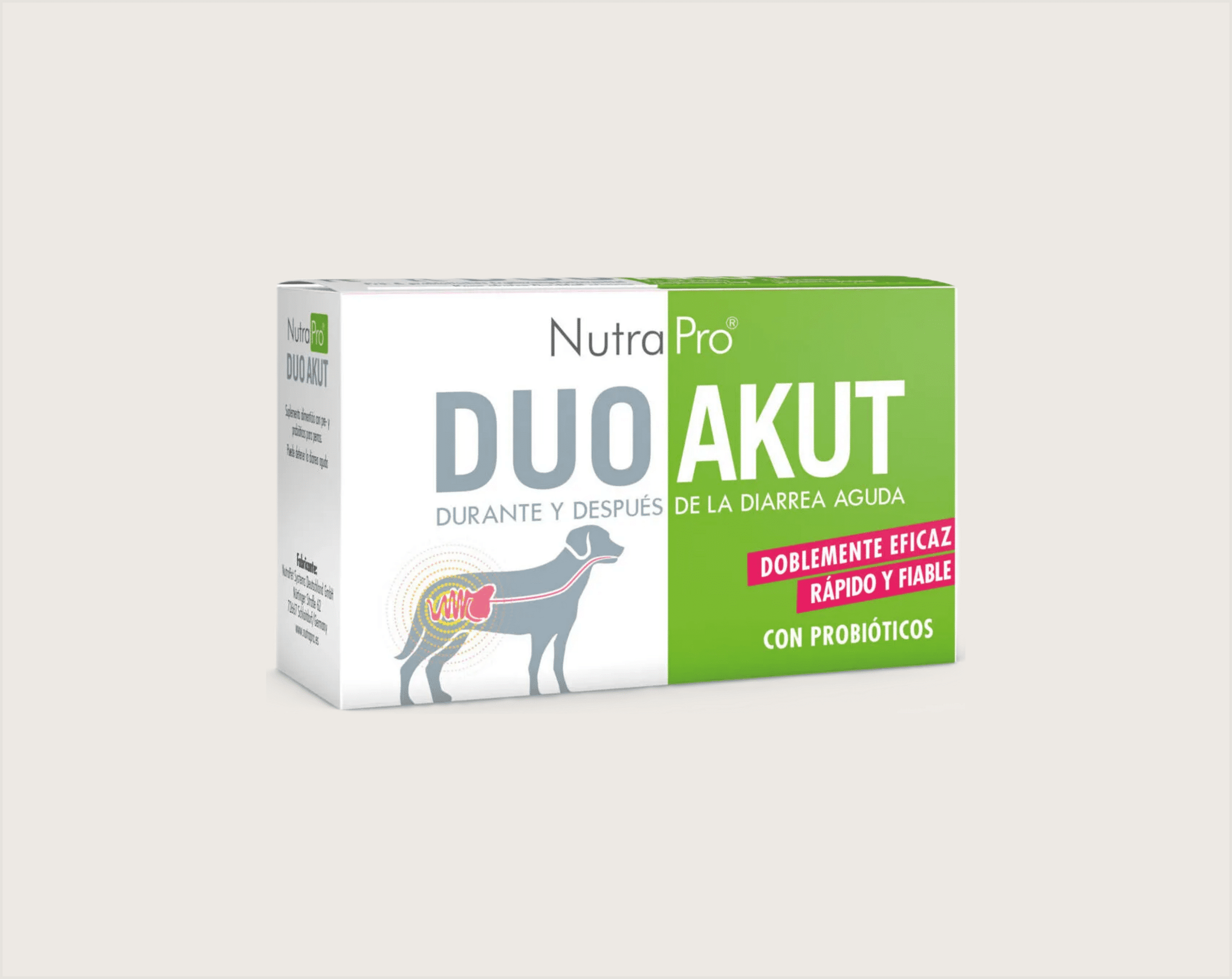 Probio NutraPro DuoAkut Parado Diarreas para Perros - 1
